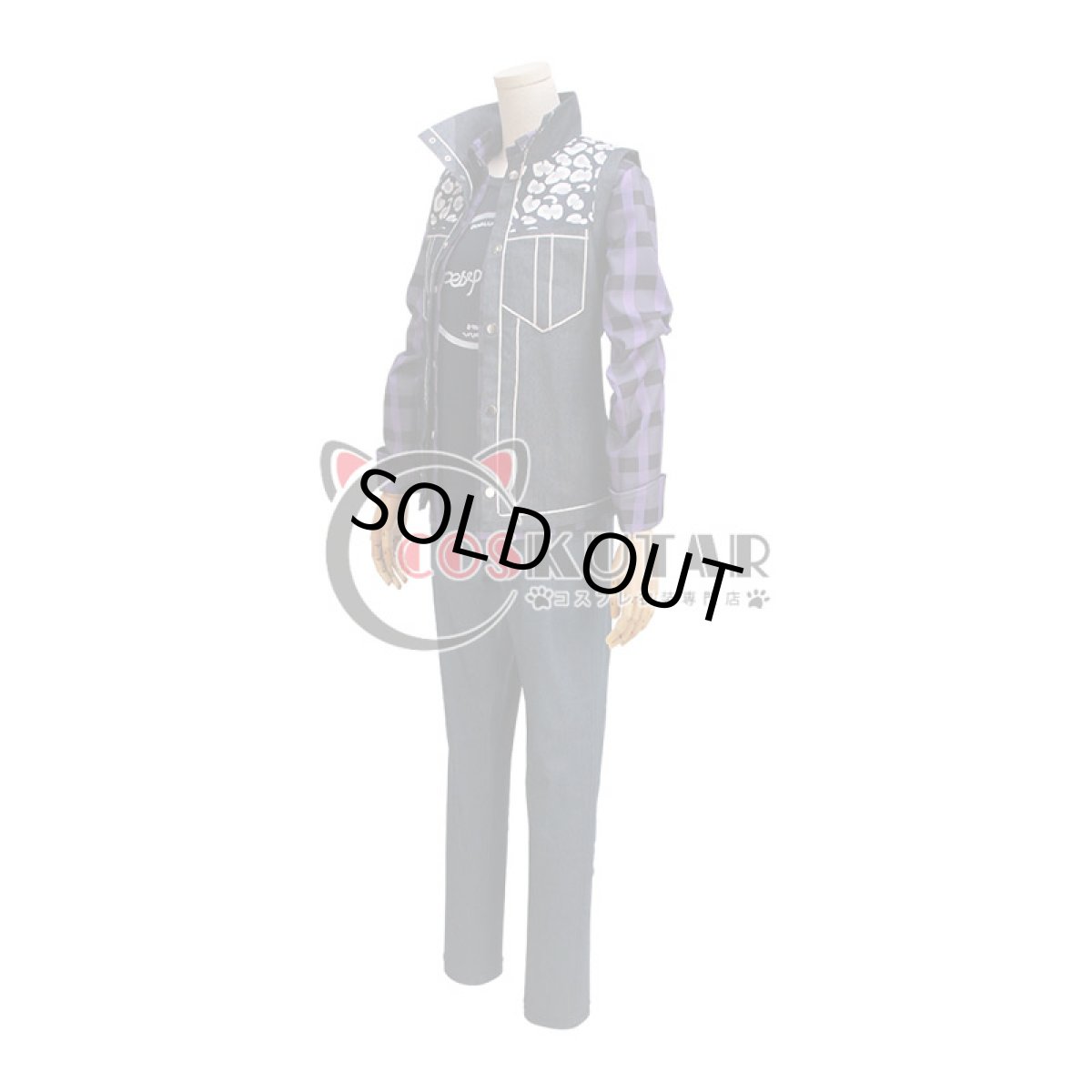 画像3: A3!(エースリー) 秋組 摂津万里 コスプレ衣装 (3)