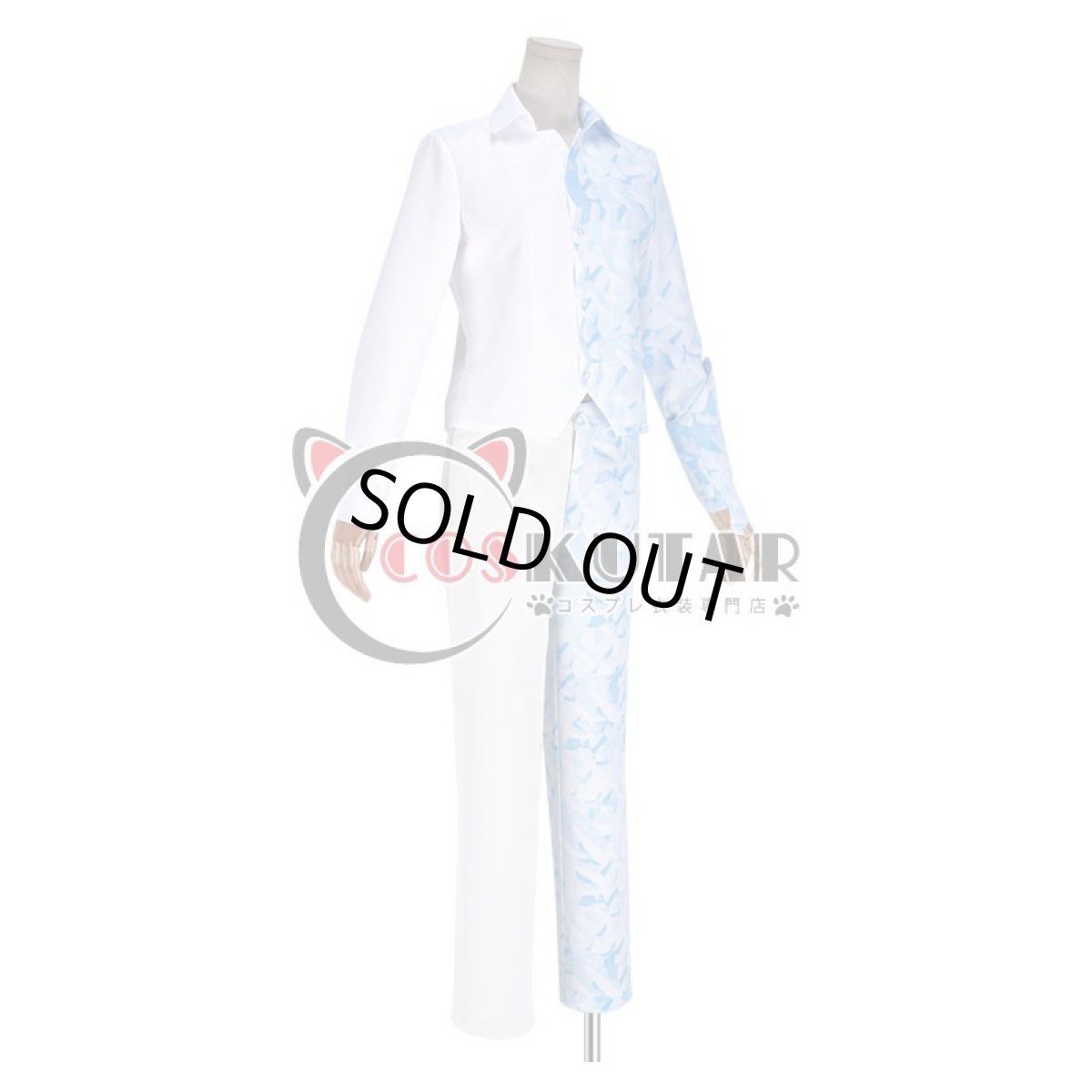 画像2: 僕のヒーローアカデミア 轟焦凍 ヒーローコスチューム 戦闘服 コスプレ衣装 (2)