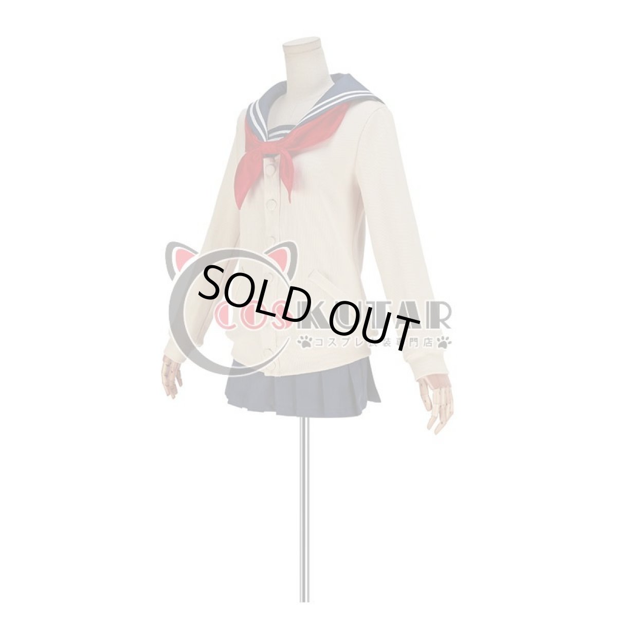 画像3: 僕のヒーローアカデミア 渡我被身子 制服 セーラー服 コスプレ衣装 (3)