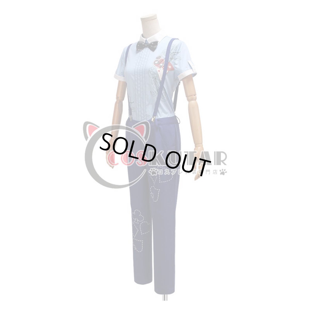 画像3: A3!(エースリー) 春組 不思議の国の青年アリス 碓氷真澄 コスプレ衣装 (3)
