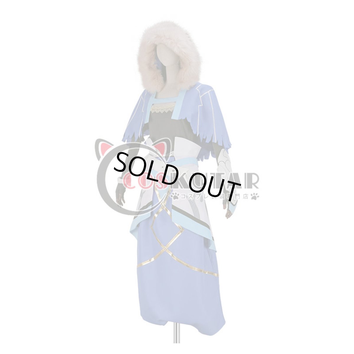 画像3: Fate Grand Order FGO クー・フーリン コスプレ衣装 霊基再臨 第二段階 キャスター (3)