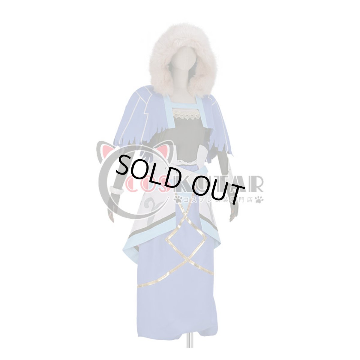 画像2: Fate Grand Order FGO クー・フーリン コスプレ衣装 霊基再臨 第二段階 キャスター (2)
