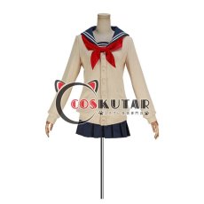 画像1: 僕のヒーローアカデミア 渡我被身子 制服 セーラー服 コスプレ衣装 (1)