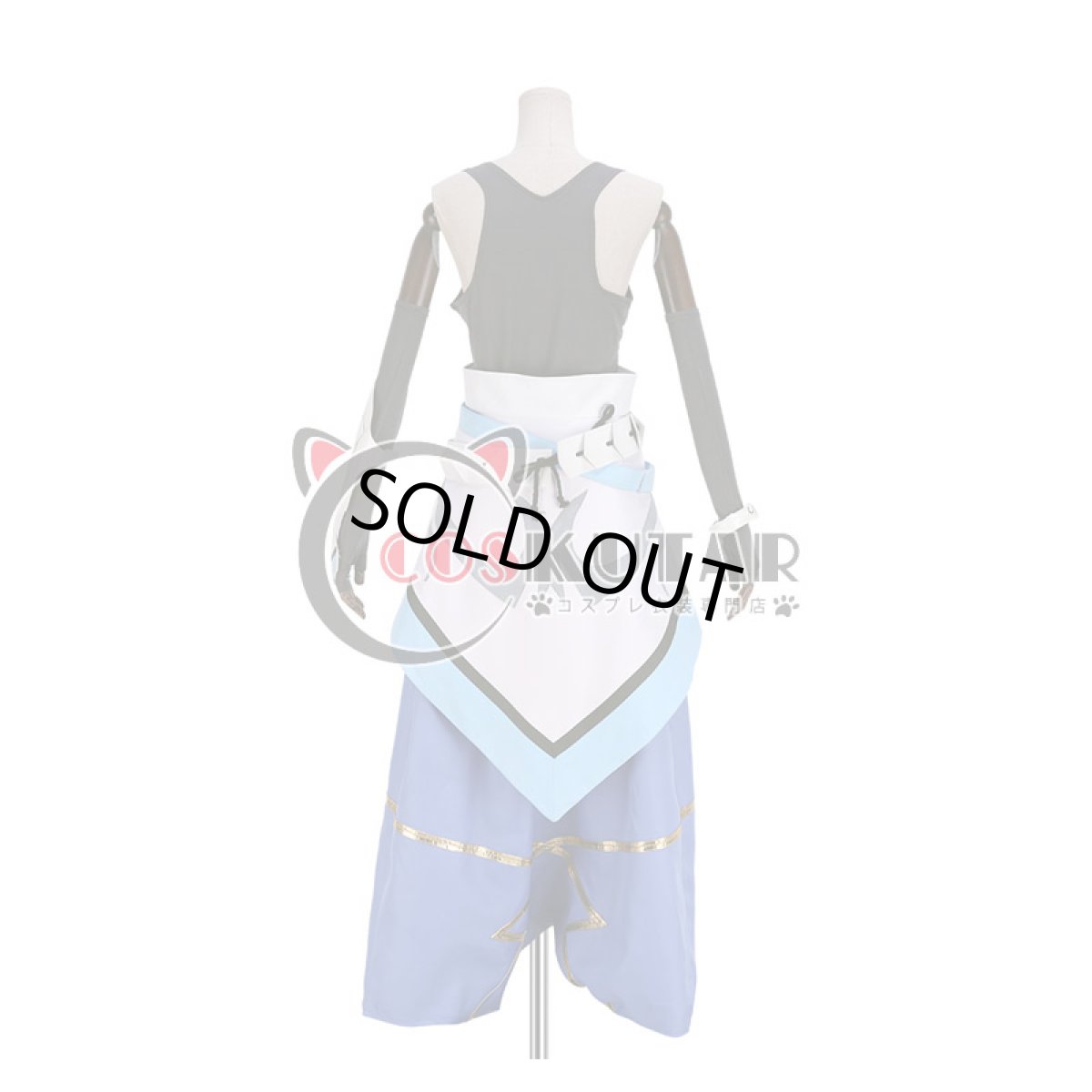 画像6: Fate Grand Order FGO クー・フーリン コスプレ衣装 霊基再臨 第二段階 キャスター (6)