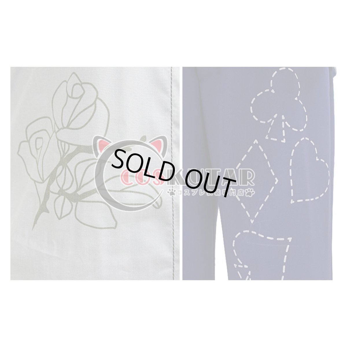 画像6: A3!(エースリー) 春組 不思議の国の青年アリス 碓氷真澄 コスプレ衣装 (6)