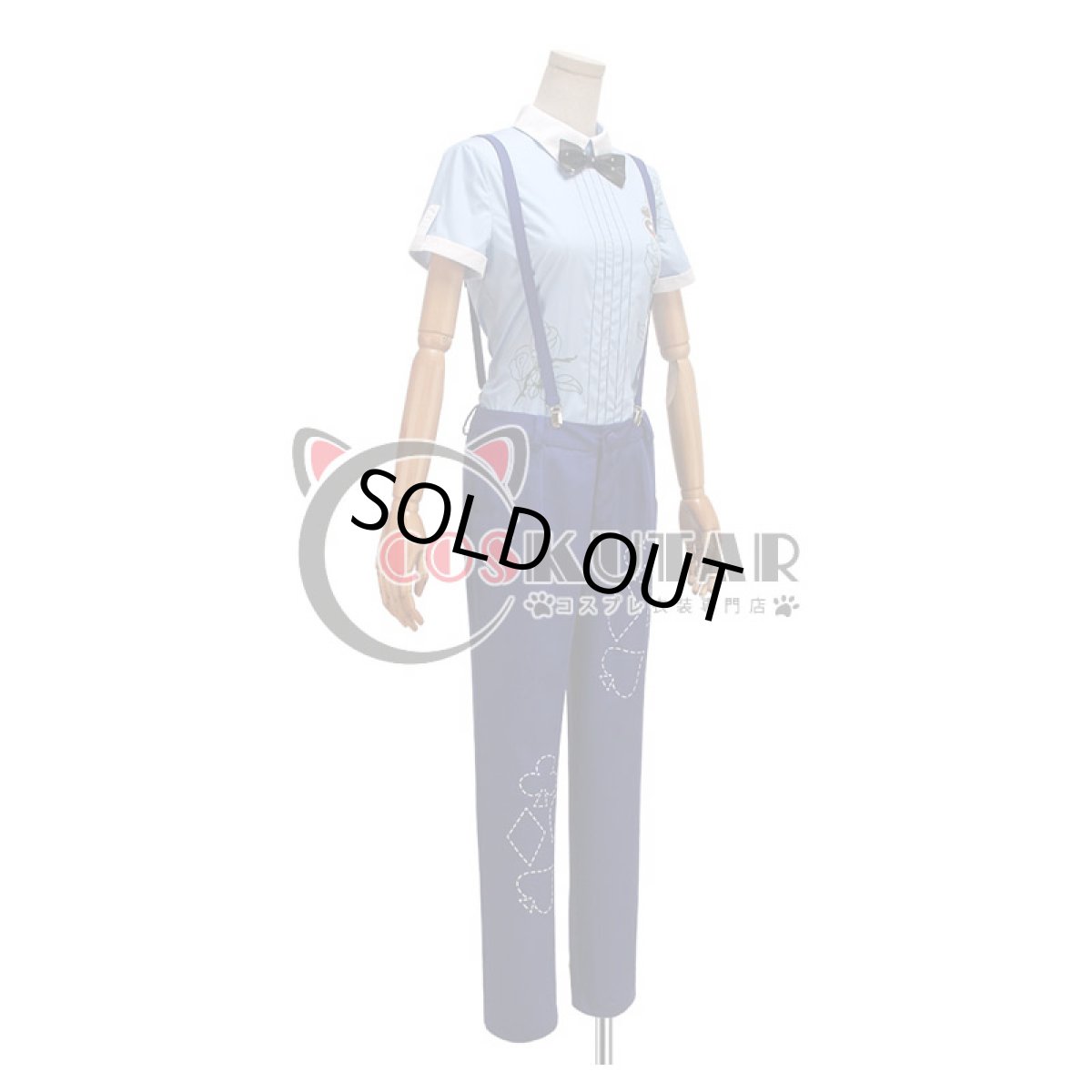 画像2: A3!(エースリー) 春組 不思議の国の青年アリス 碓氷真澄 コスプレ衣装 (2)
