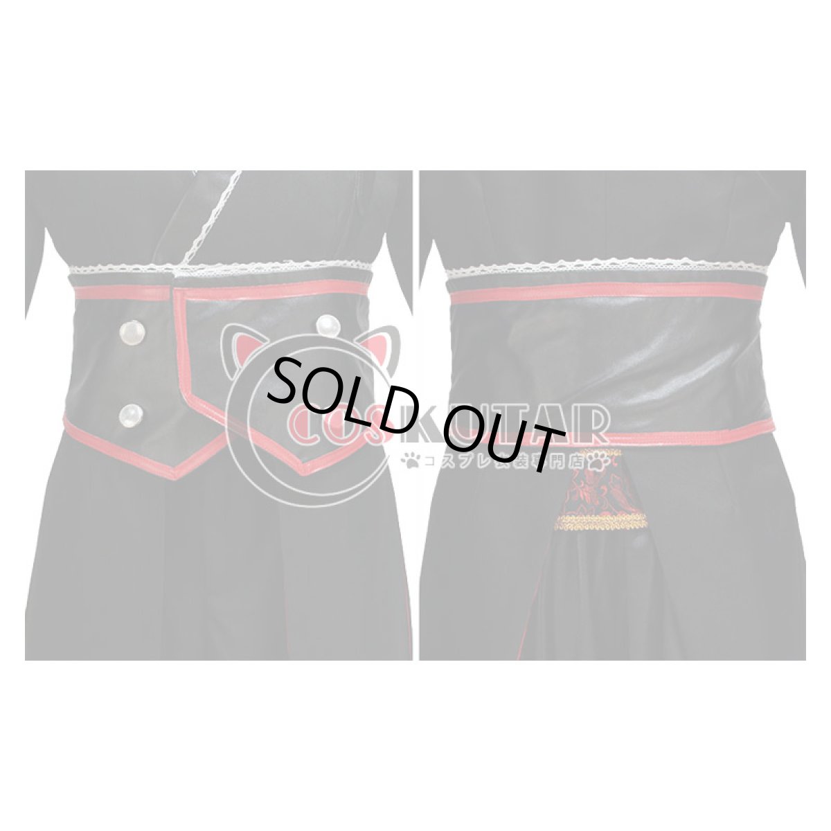 画像12: 刀剣乱舞 ミュージカル2部ライブ衣装 加州清光 黒バージョン コスプレ衣装 (12)