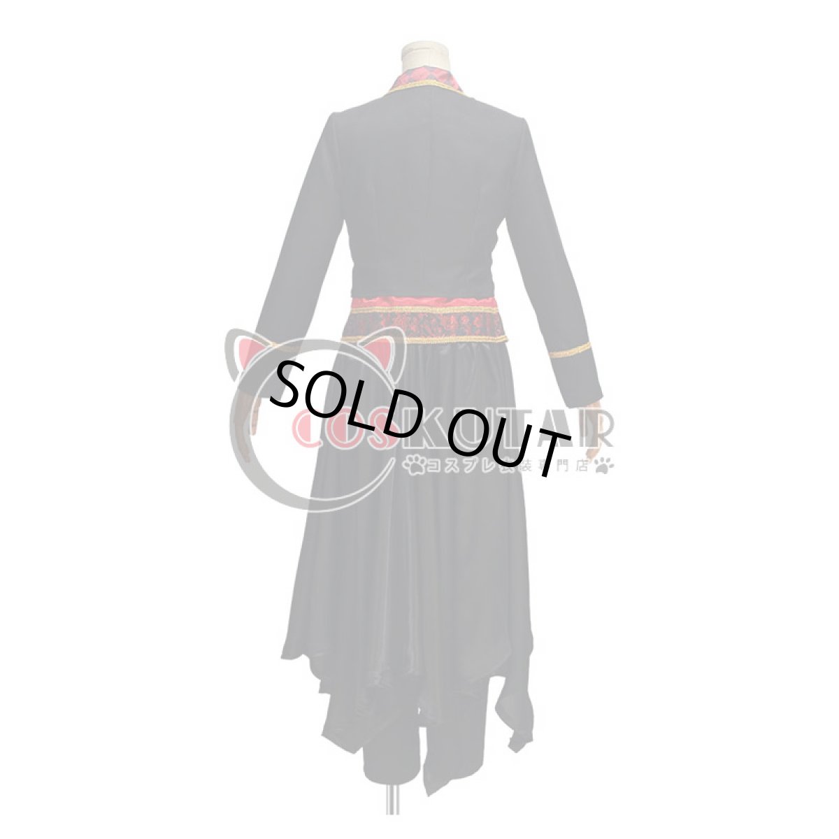 画像6: 刀剣乱舞 ミュージカル2部ライブ衣装 加州清光 黒バージョン コスプレ衣装 (6)