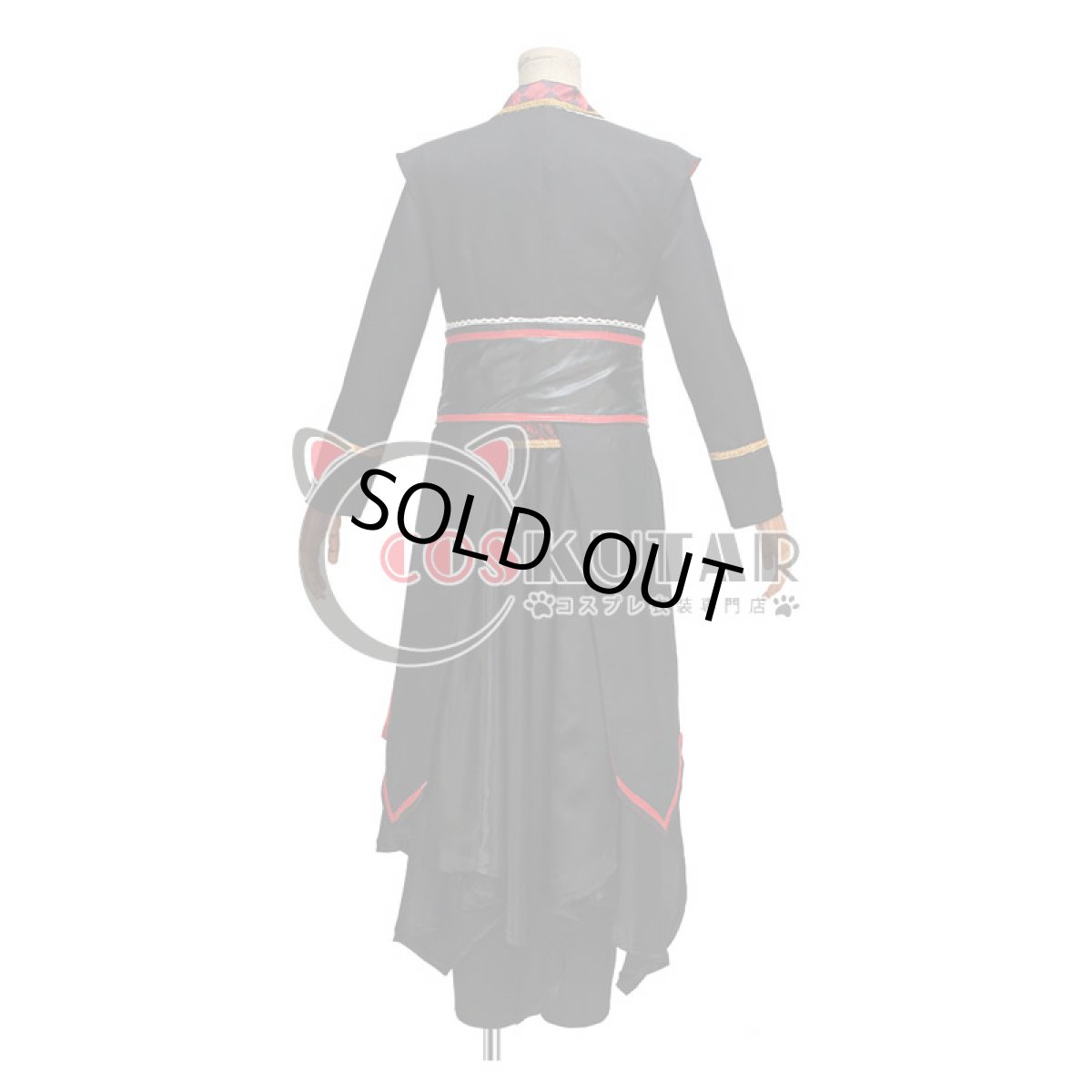 画像4: 刀剣乱舞 ミュージカル2部ライブ衣装 加州清光 黒バージョン コスプレ衣装 (4)