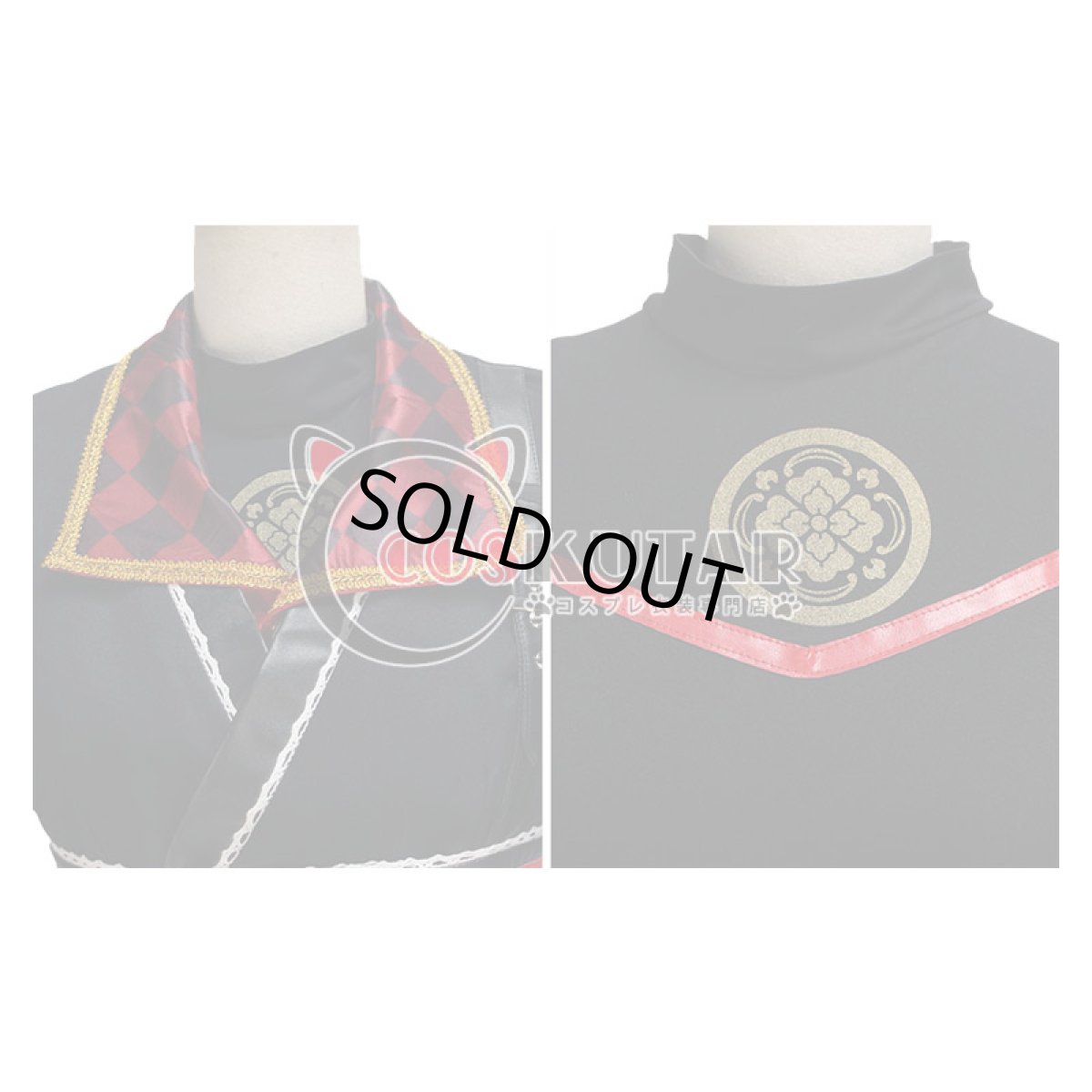 画像11: 刀剣乱舞 ミュージカル2部ライブ衣装 加州清光 黒バージョン コスプレ衣装 (11)