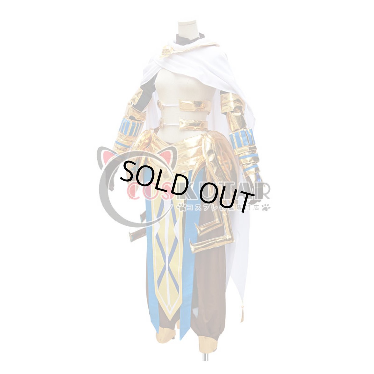 画像3: Fate/Grand Order FGO オジマンディアス 霊基再臨 第二段階 コスプレ衣装 (3)