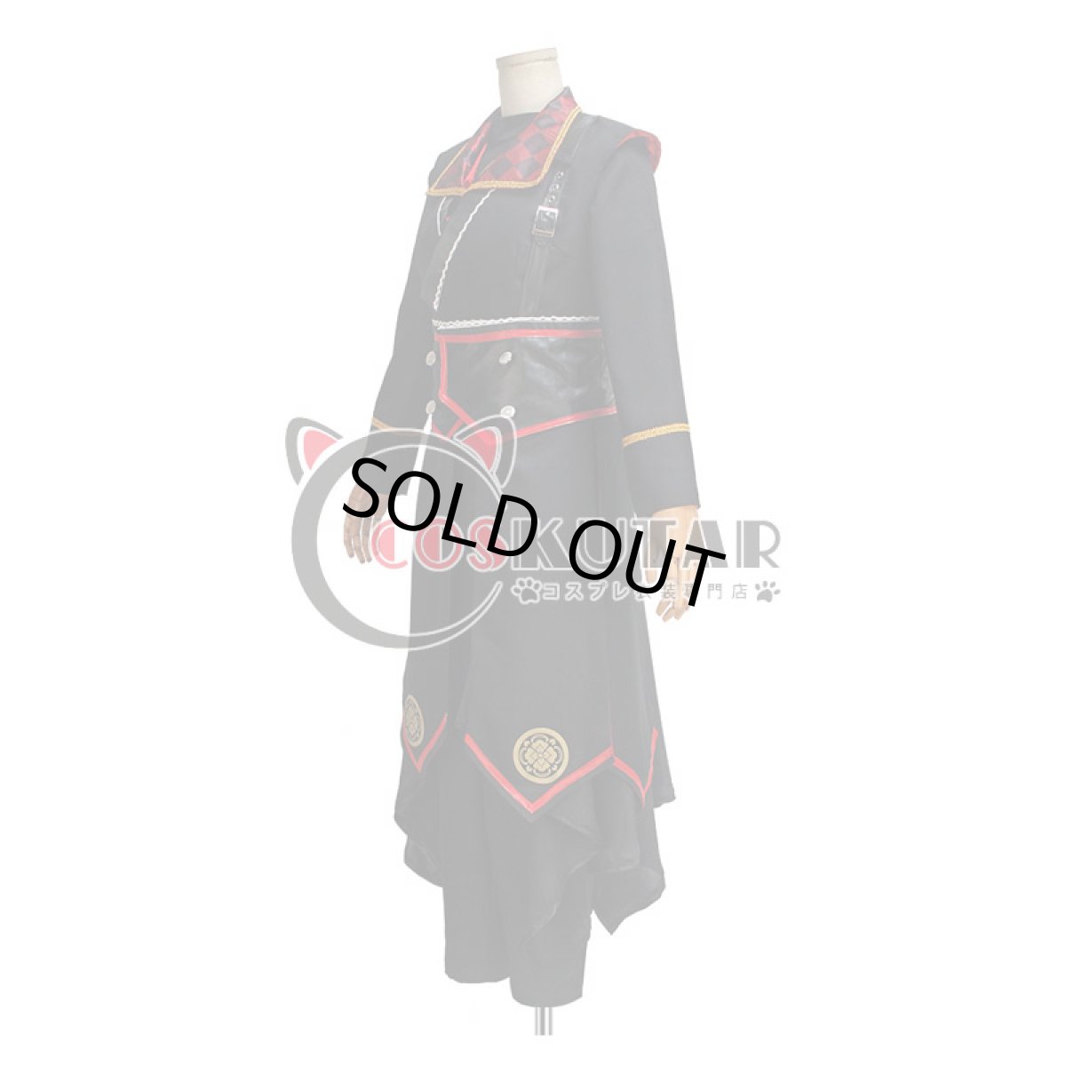 画像3: 刀剣乱舞 ミュージカル2部ライブ衣装 加州清光 黒バージョン コスプレ衣装 (3)