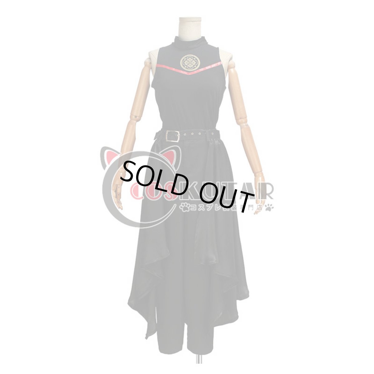 画像9: 刀剣乱舞 ミュージカル2部ライブ衣装 加州清光 黒バージョン コスプレ衣装 (9)