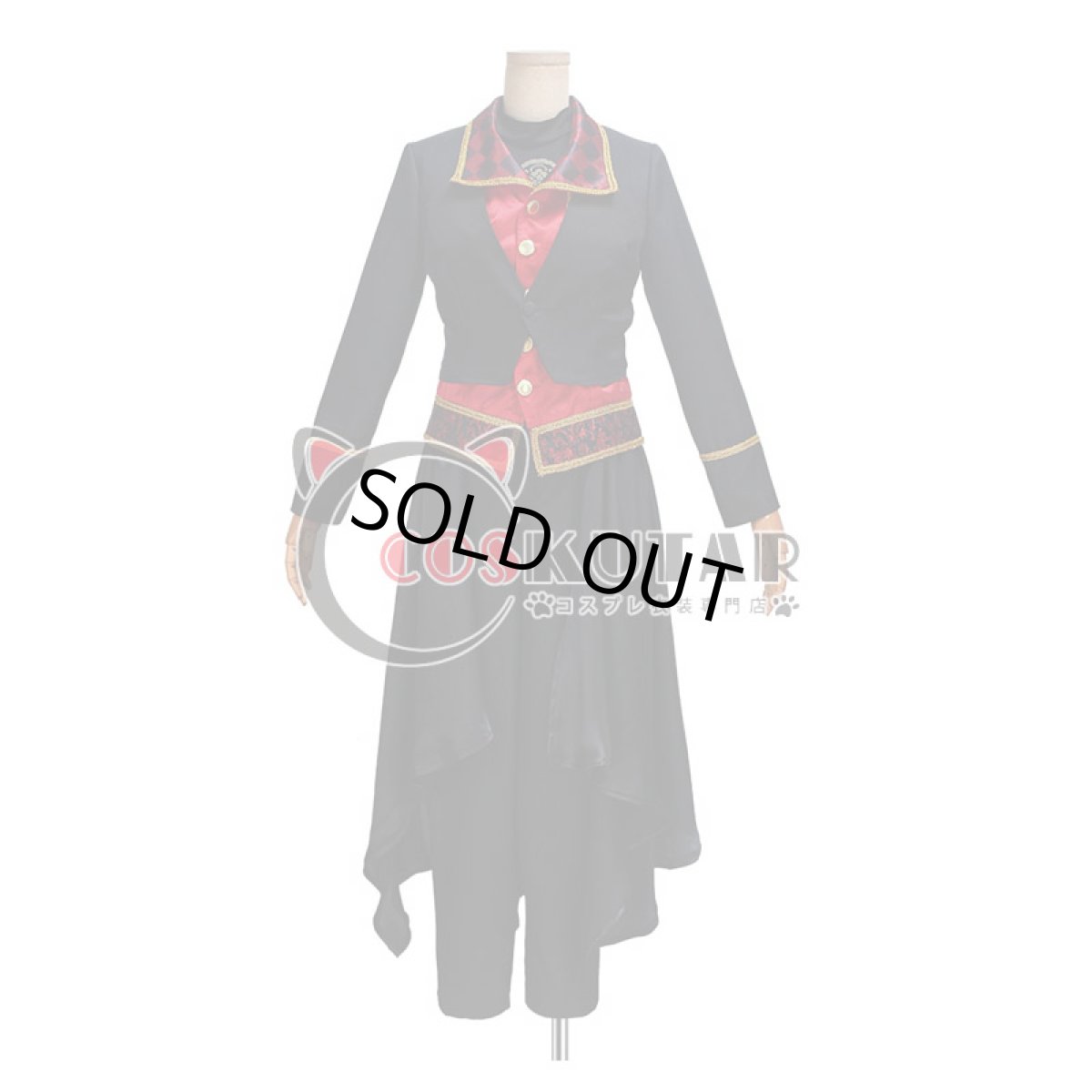 画像5: 刀剣乱舞 ミュージカル2部ライブ衣装 加州清光 黒バージョン コスプレ衣装 (5)