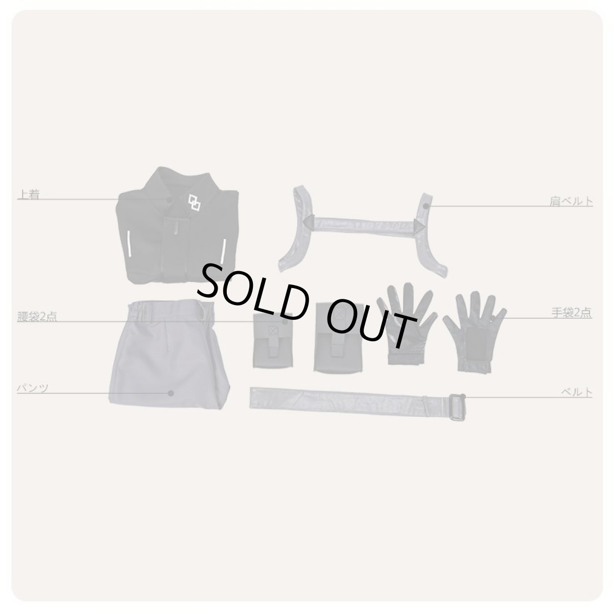 画像5: Fate/Grand Order FGO 主人公 ぐだ男 極地用カルデア制服 コスプレ衣装 (5)