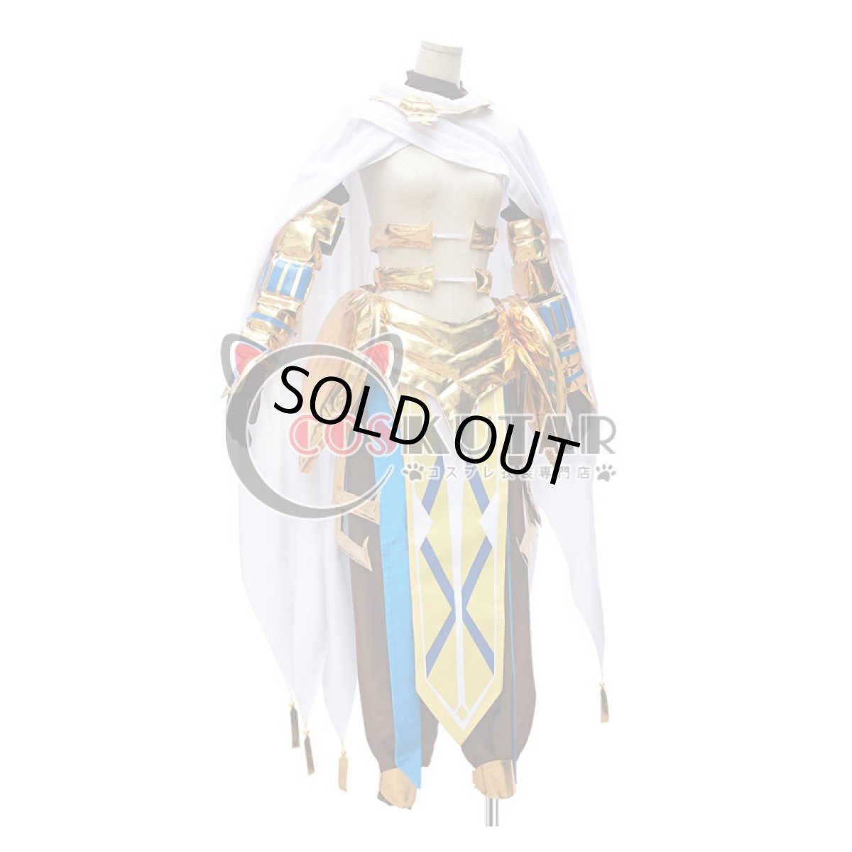 画像2: Fate/Grand Order FGO オジマンディアス 霊基再臨 第二段階 コスプレ衣装 (2)