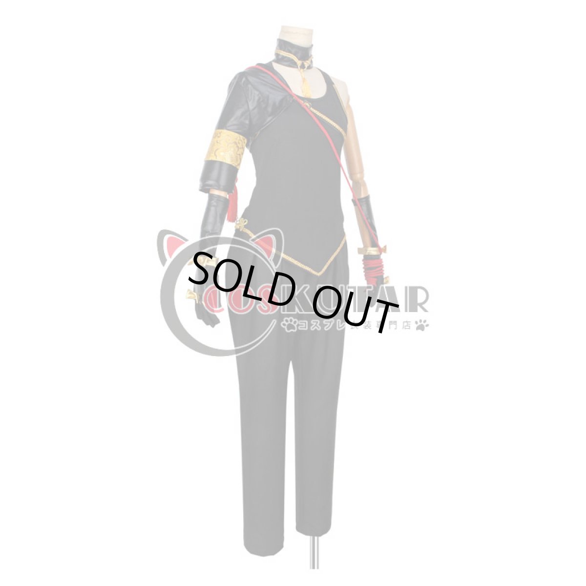 画像2: 刀剣乱舞　ミュージカル２部ライブ衣装　三日月宗近　コスプレ衣装 (2)