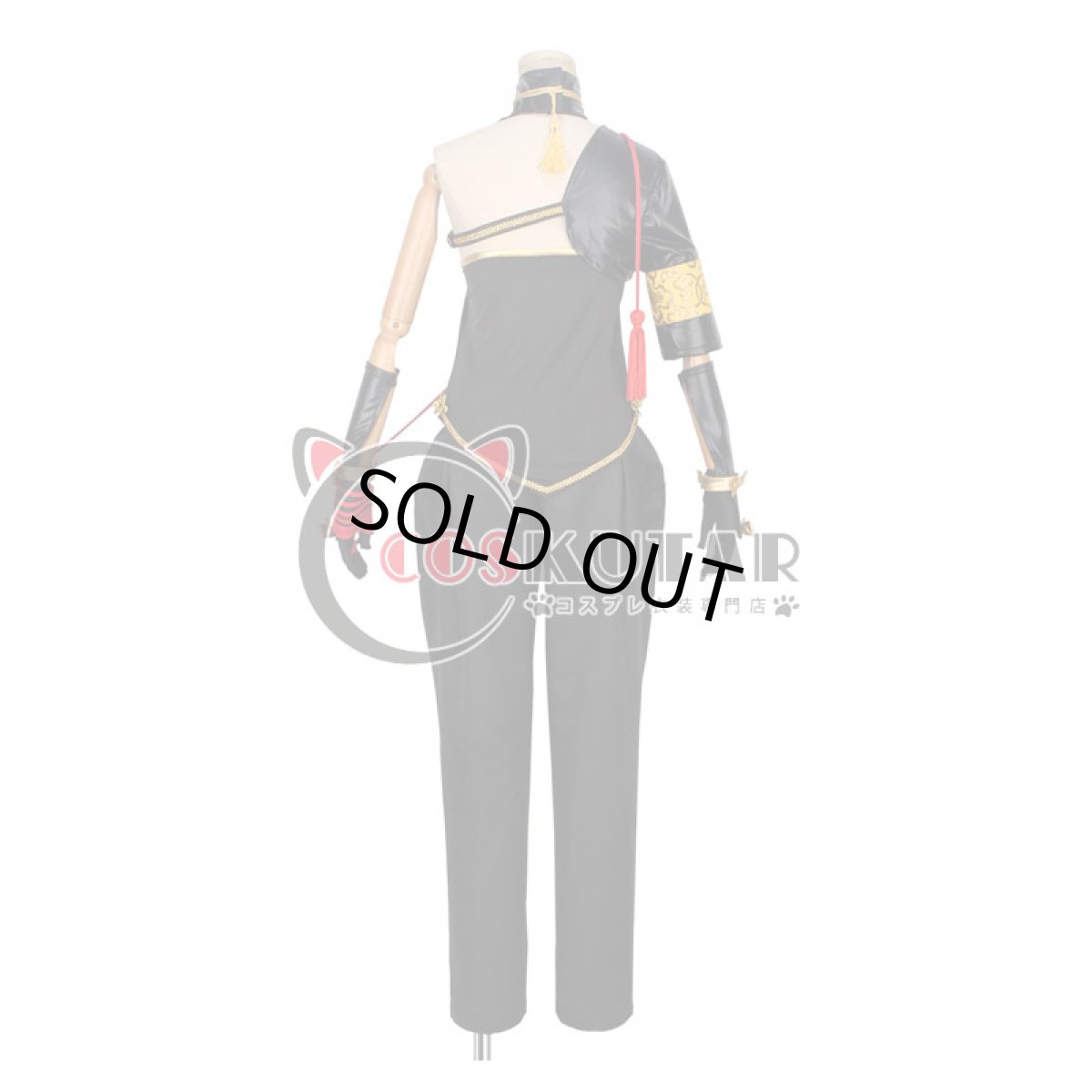 画像4: 刀剣乱舞　ミュージカル２部ライブ衣装　三日月宗近　コスプレ衣装 (4)