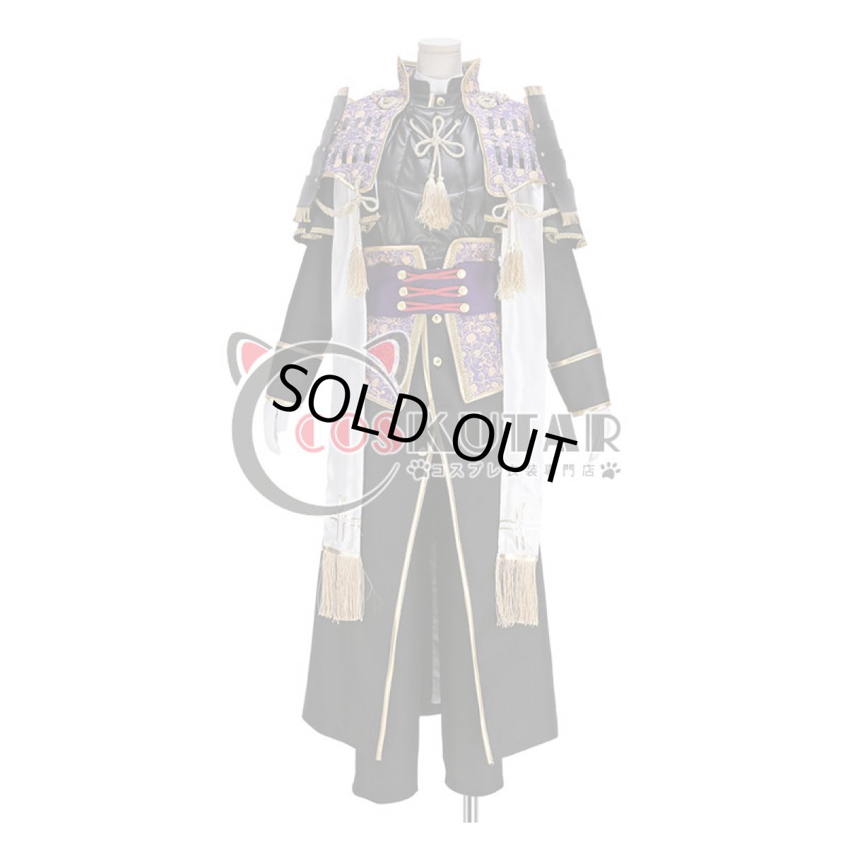 画像1: 刀剣乱舞 へし切長谷部 極 コスプレ衣装 防具付きバージョン (1)