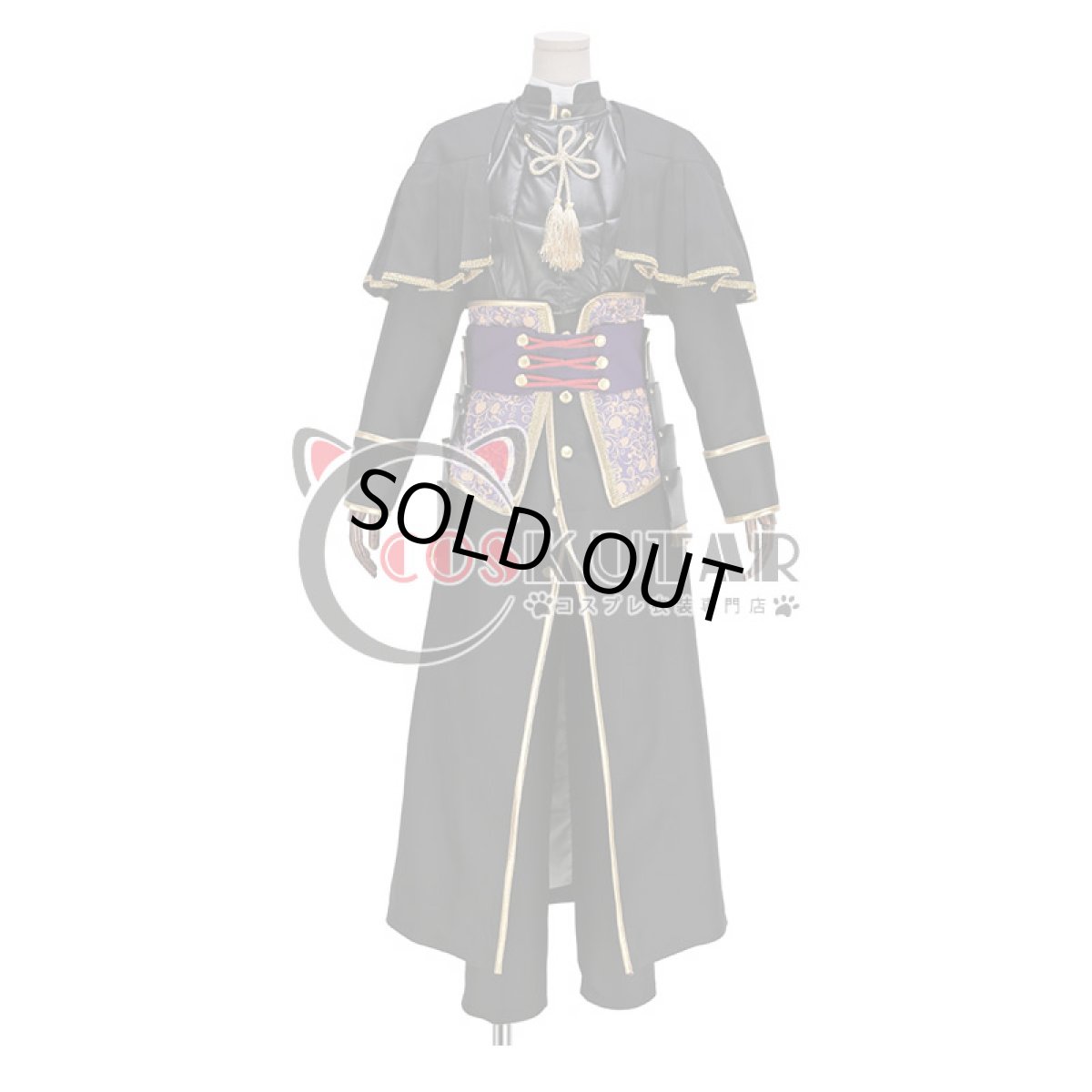 画像5: 刀剣乱舞 へし切長谷部 極 コスプレ衣装 防具付きバージョン (5)