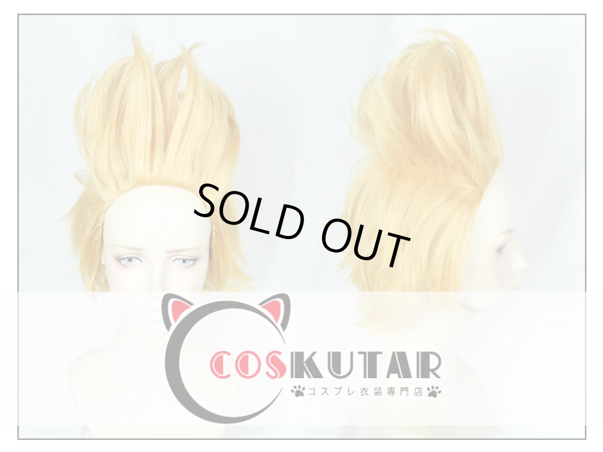 画像3: 僕のヒーローアカデミア プレゼント・マイク 学生時代 コスプレウィッグ (3)