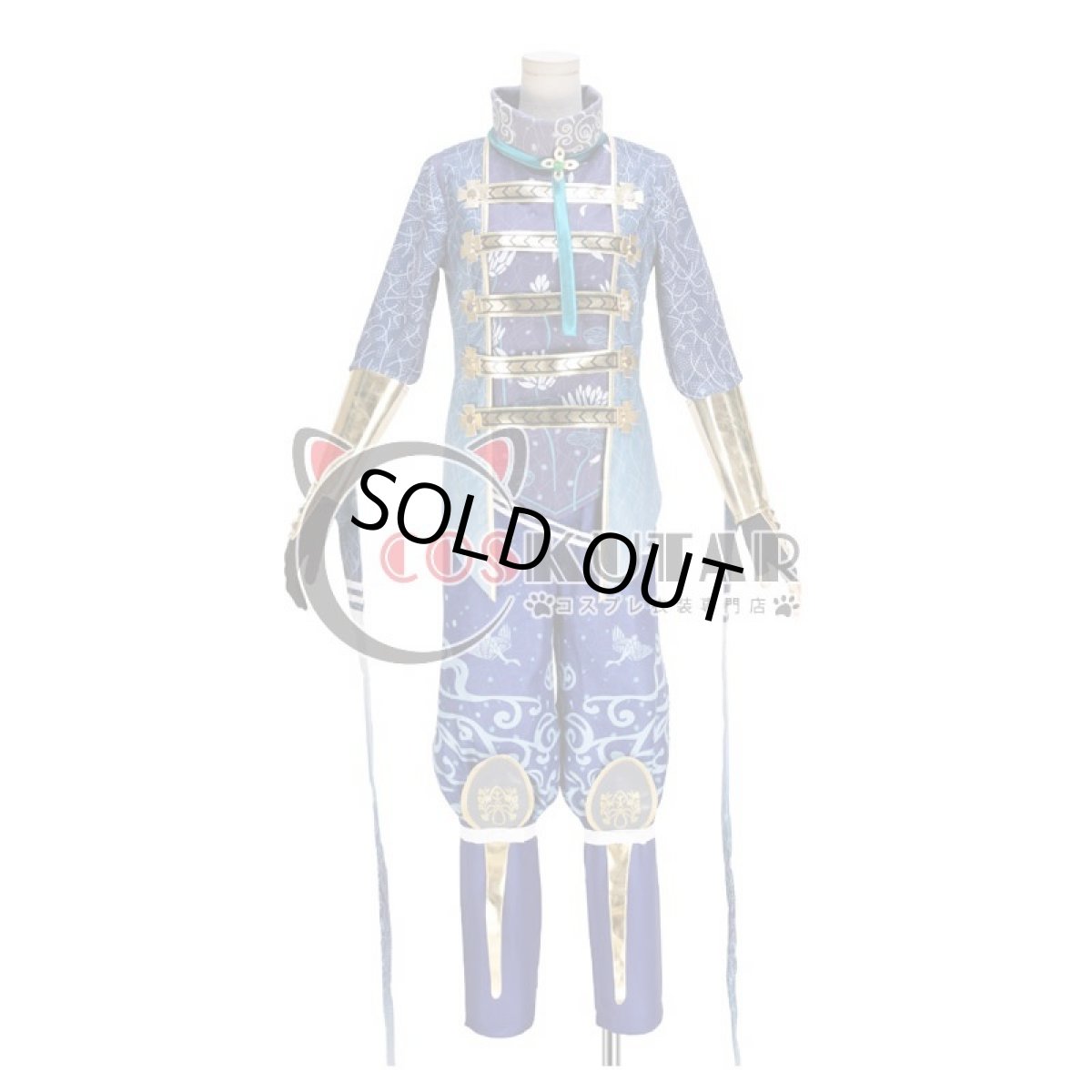 画像4: 戦刻ナイトブラッド 豊臣軍 黒田官兵衛 コスプレ衣装  (4)