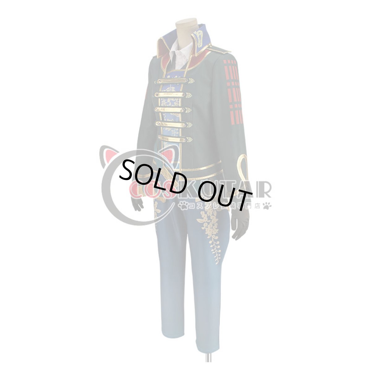 画像3: 戦刻ナイトブラッド 伊達軍 伊達政宗 コスプレ衣装 (3)