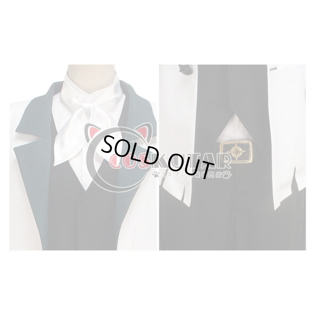 画像7: 文豪ストレイドッグス エドガー・アラン・ポオ コスプレ衣装 (7)