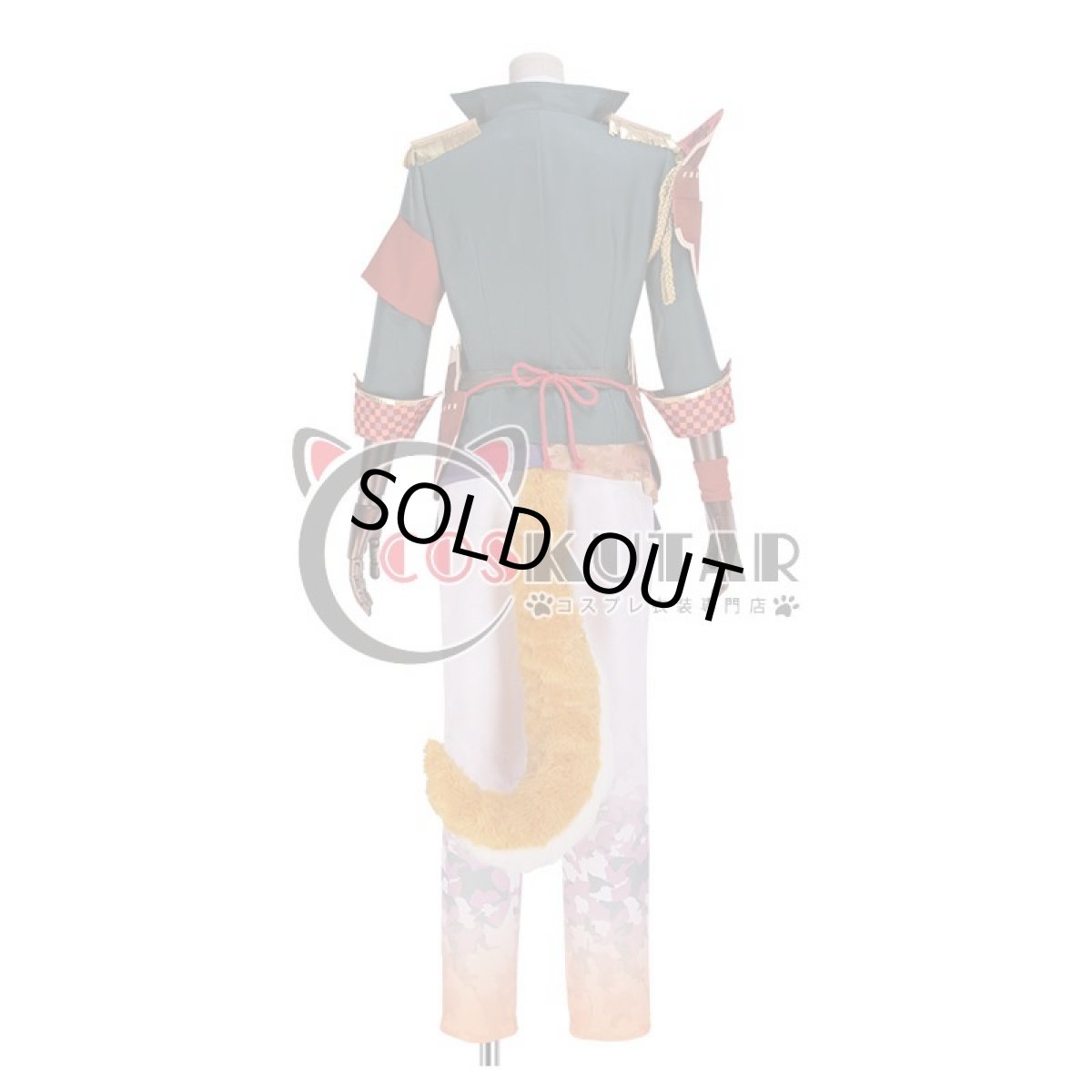 画像4: 戦刻ナイトブラッド 真田軍 真田幸村 コスプレ衣装 腰鎧と肩鎧なし (4)