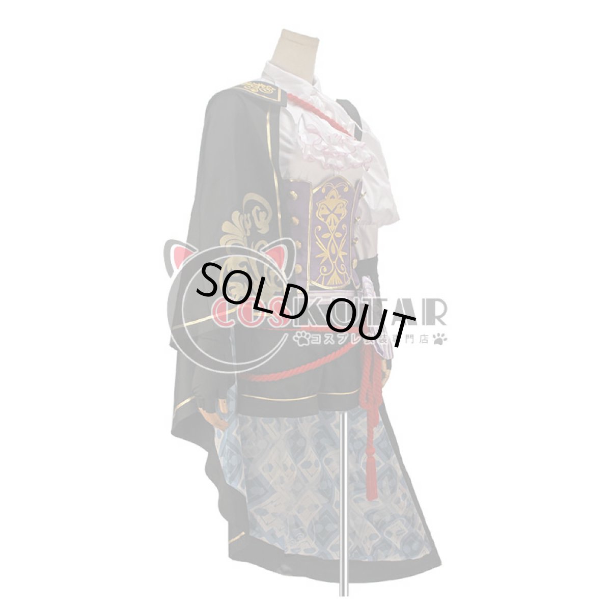 画像2: 戦刻ナイトブラッド 織田軍 森蘭丸 コスプレ衣装 (2)