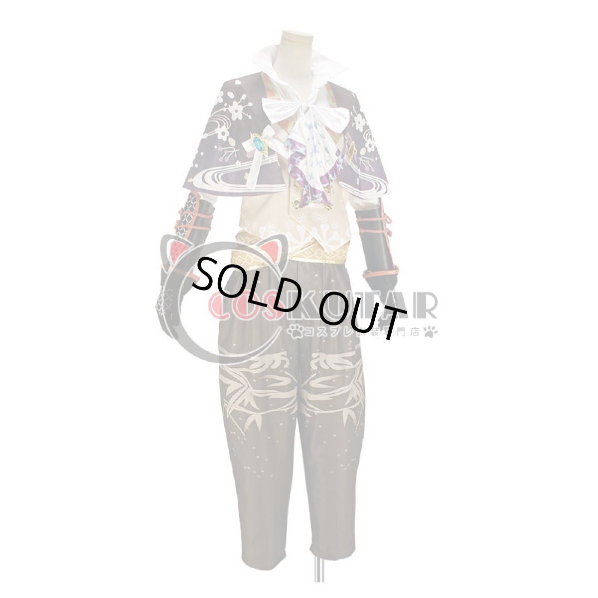 画像2: 戦刻ナイトブラッド 織田軍 森蘭丸 コスプレ衣装 (2)