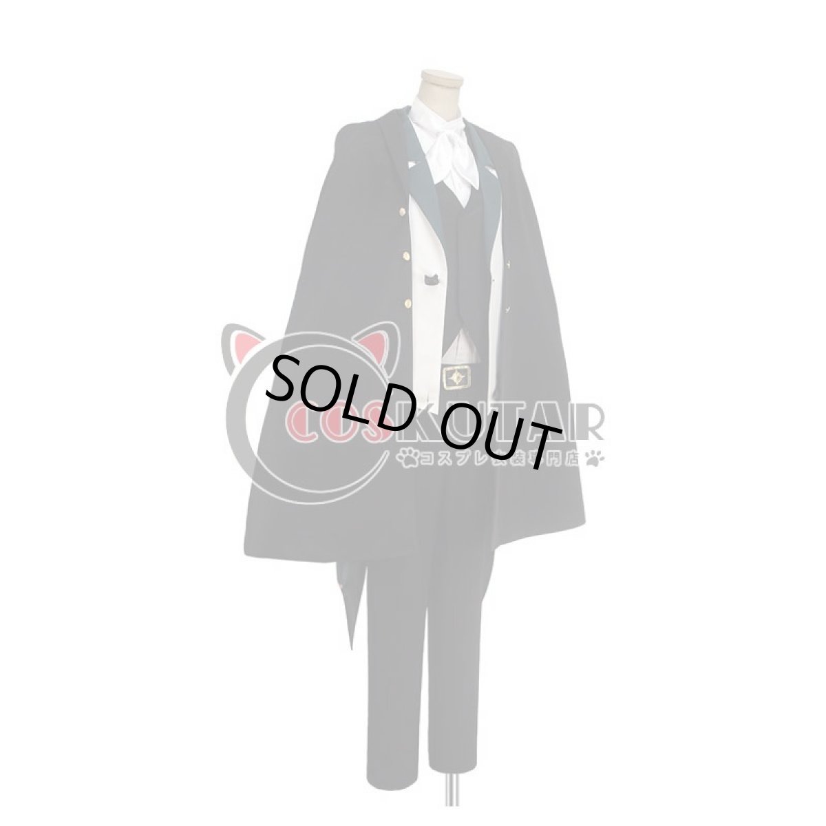 画像2: 文豪ストレイドッグス エドガー・アラン・ポオ コスプレ衣装 (2)