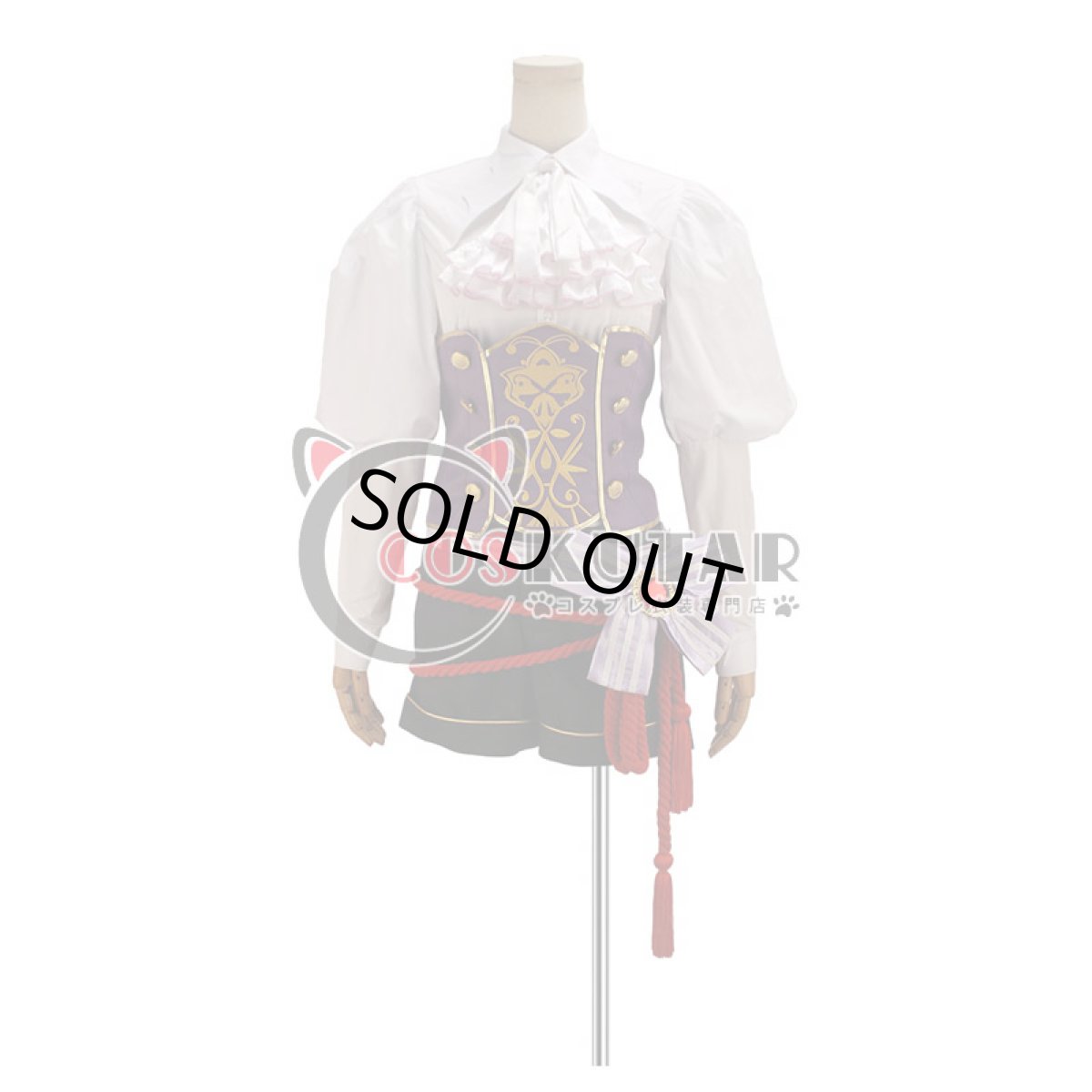 画像5: 戦刻ナイトブラッド 織田軍 森蘭丸 コスプレ衣装 (5)