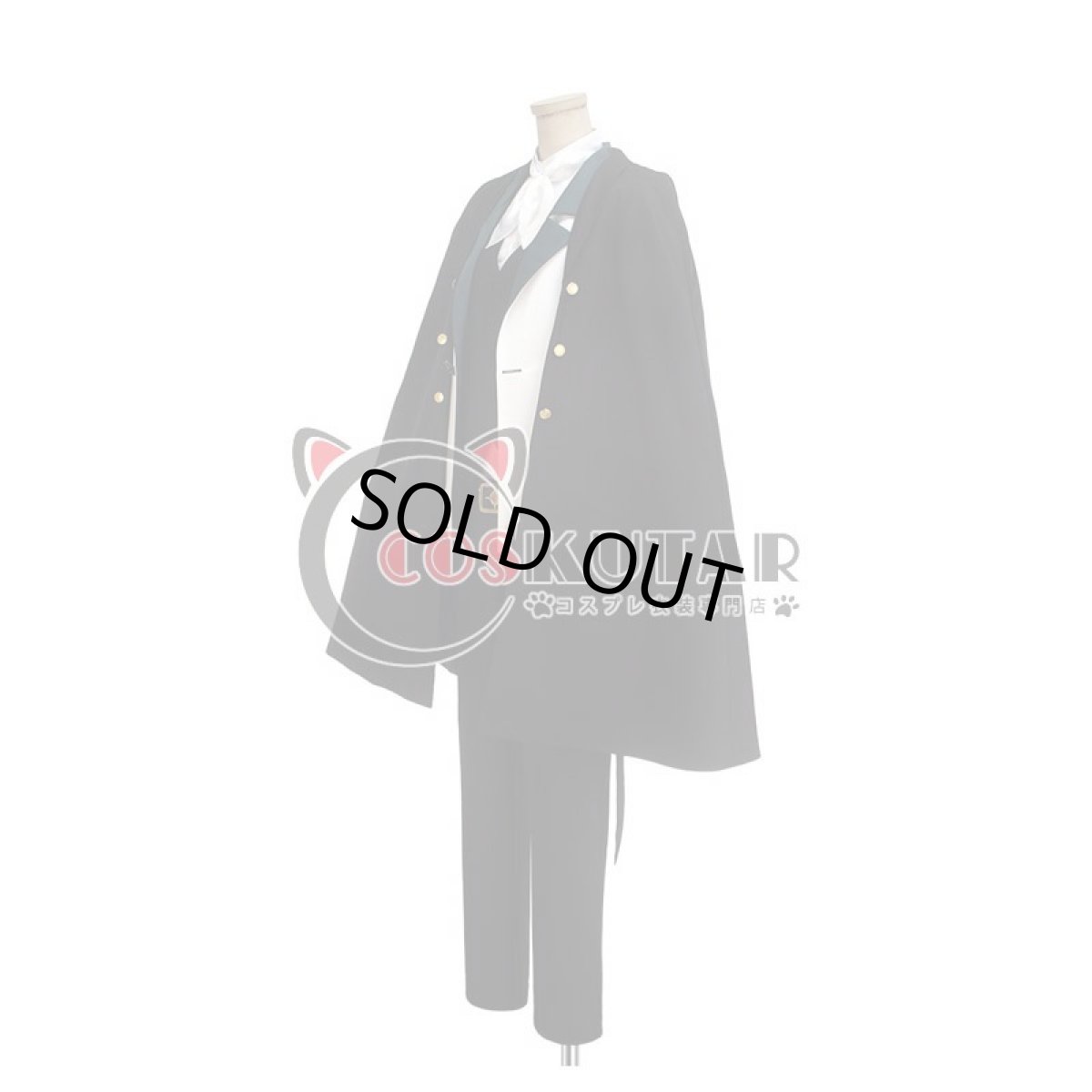 画像3: 文豪ストレイドッグス エドガー・アラン・ポオ コスプレ衣装 (3)