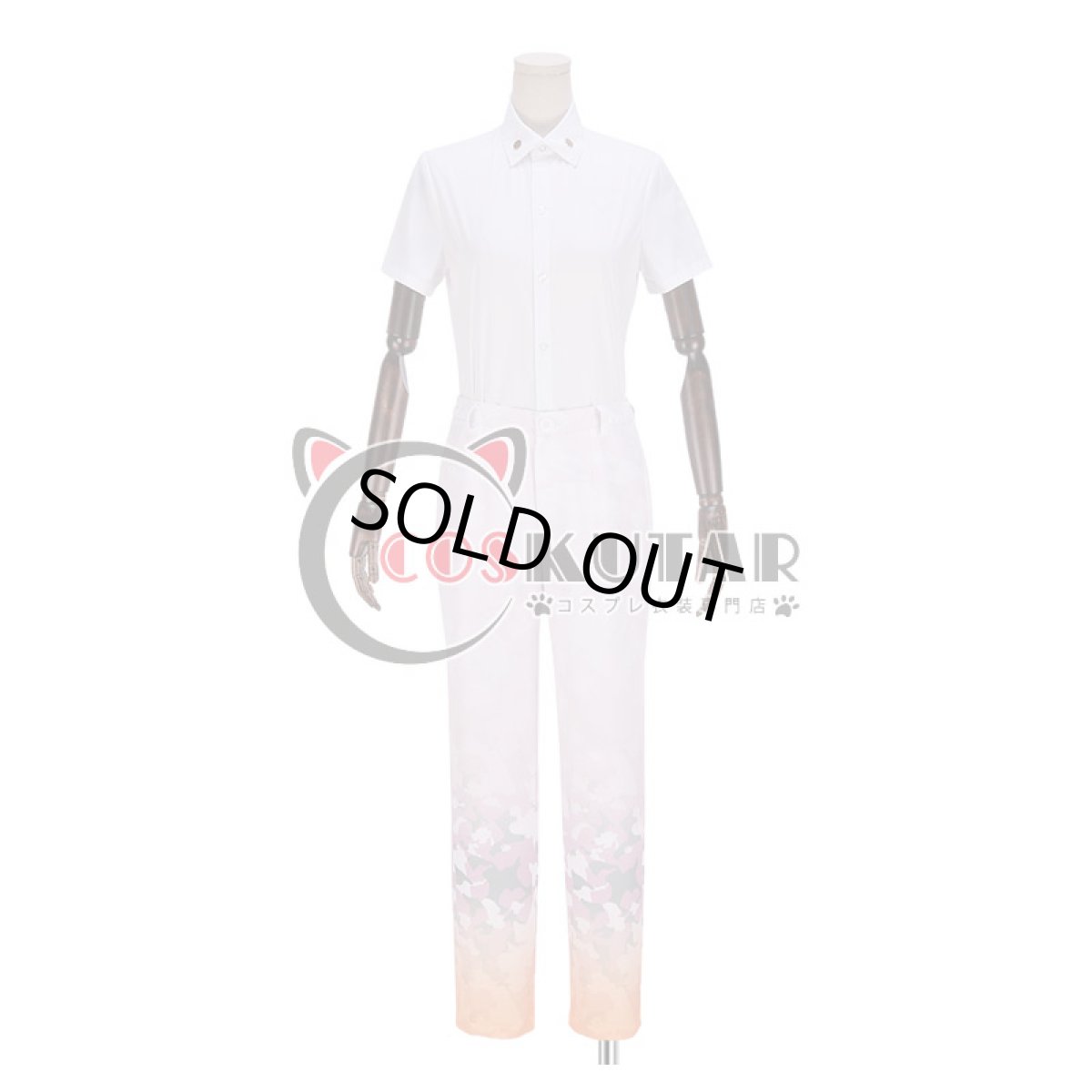 画像7: 戦刻ナイトブラッド 真田軍 真田幸村 コスプレ衣装 腰鎧と肩鎧なし (7)