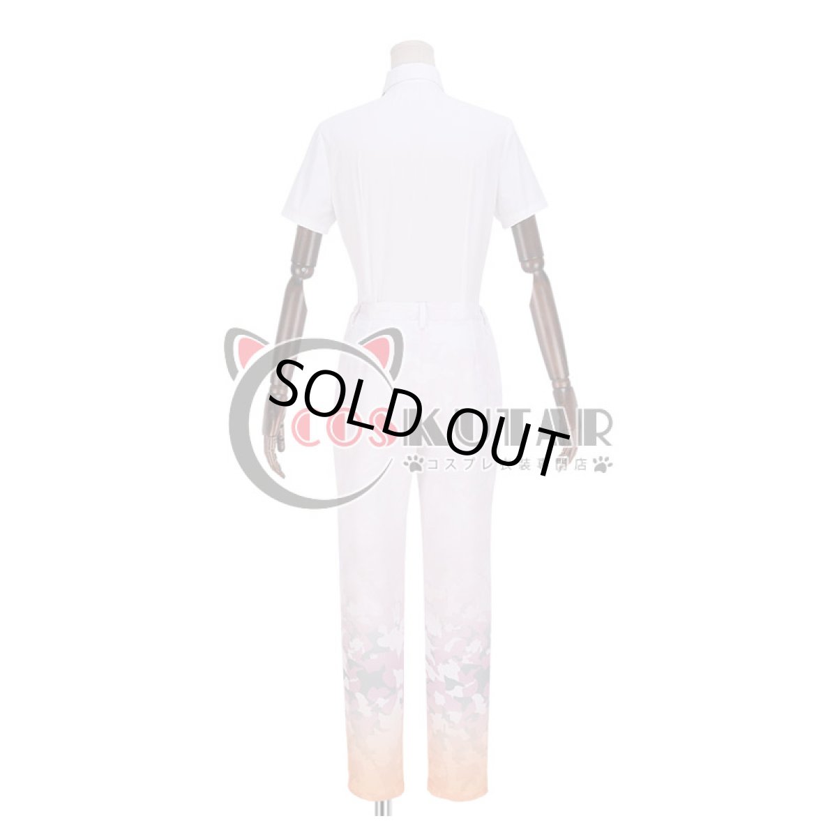 画像8: 戦刻ナイトブラッド 真田軍 真田幸村 コスプレ衣装 腰鎧と肩鎧なし (8)