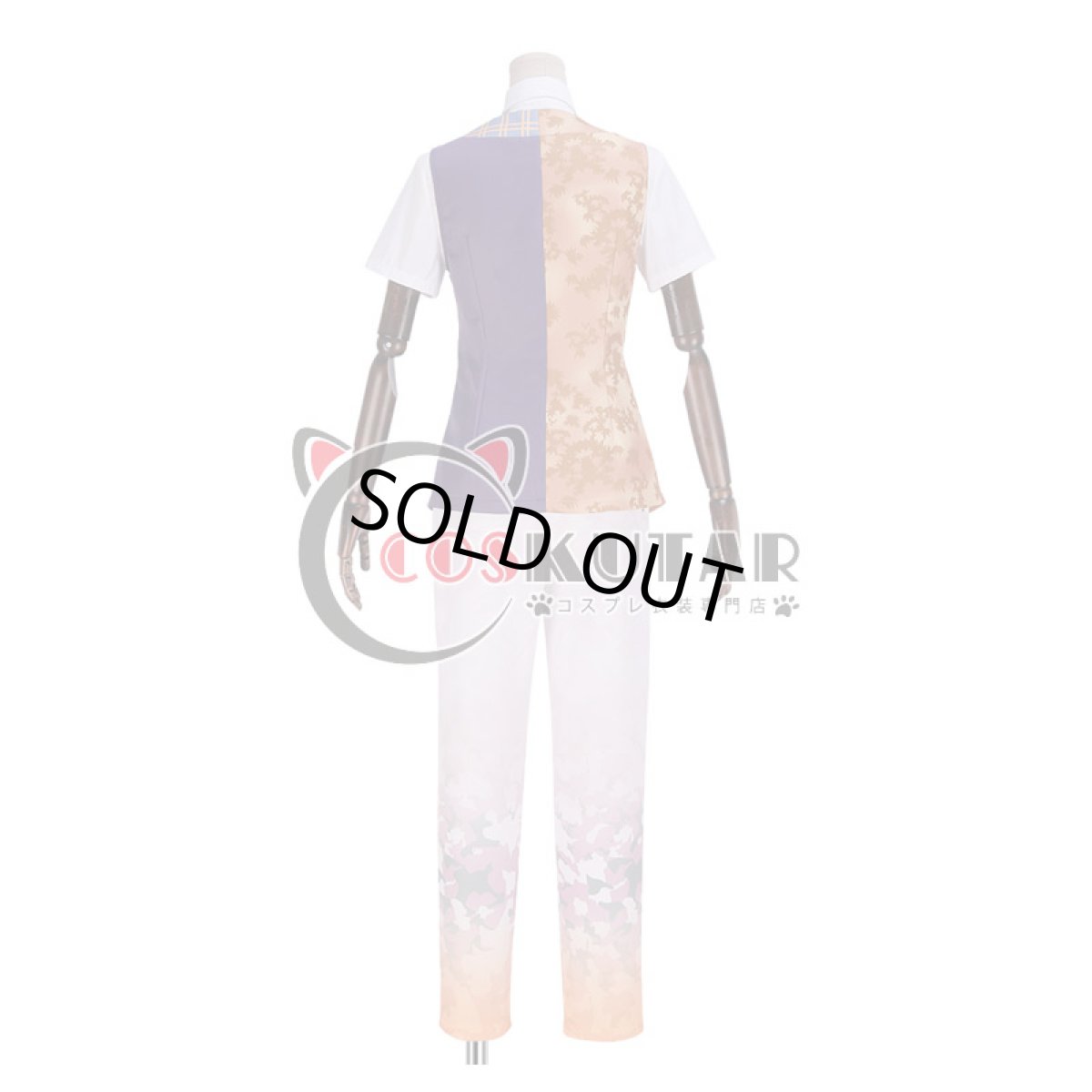 画像6: 戦刻ナイトブラッド 真田軍 真田幸村 コスプレ衣装 腰鎧と肩鎧なし (6)