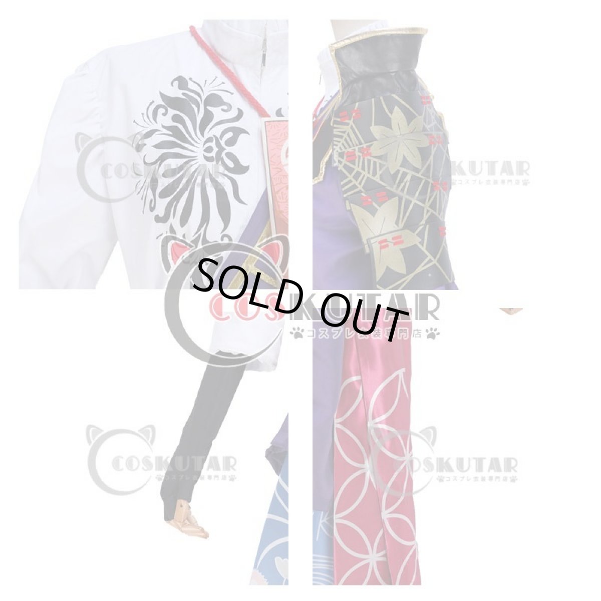 画像7: 戦刻ナイトブラッド 織田軍 丹羽長秀 コスプレ衣装 (7)