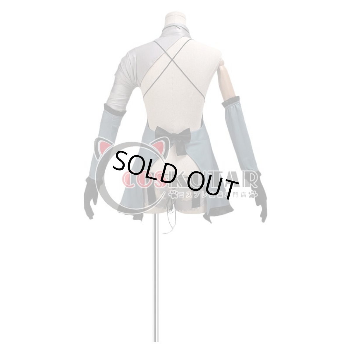 画像4: NieR Automata ニーアオートマタ DLC 露出の多い女性の服 2B(ヨルハ二号B型) コスプレ衣装 (4)