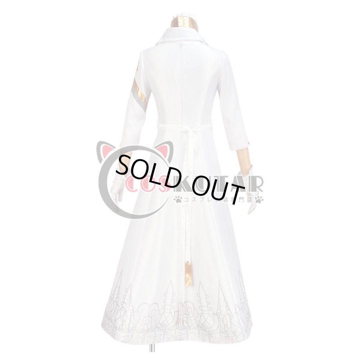 画像4: NieRAutomata ニーアオートマタ ヨルハ部隊司令官 コスプレ衣装 (4)