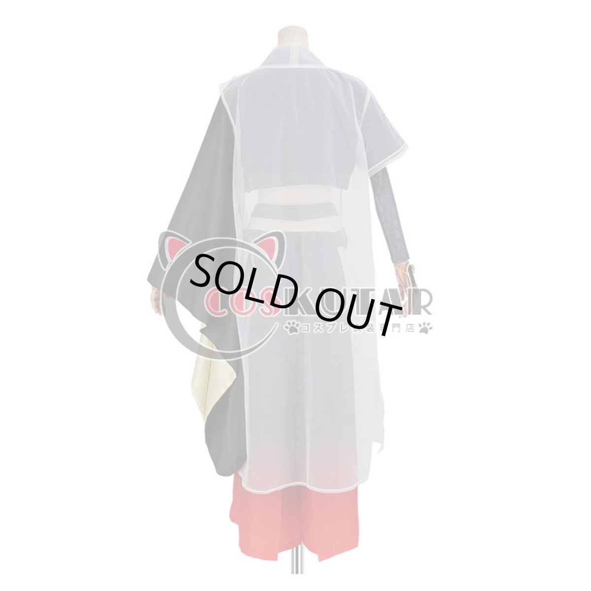 画像2: 刀剣乱舞 新刀剣男士 静形薙刀 コスプレ衣装 (2)