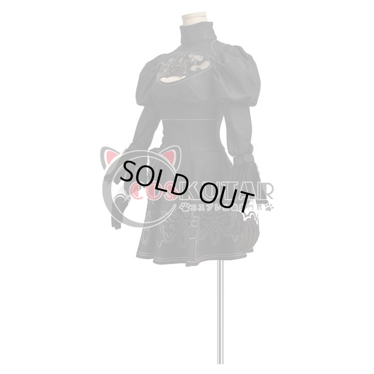 画像3: NieR Automata ニーア オートマタ 2B(ヨルハ二号B型) コスプレ衣装 修正版 (3)