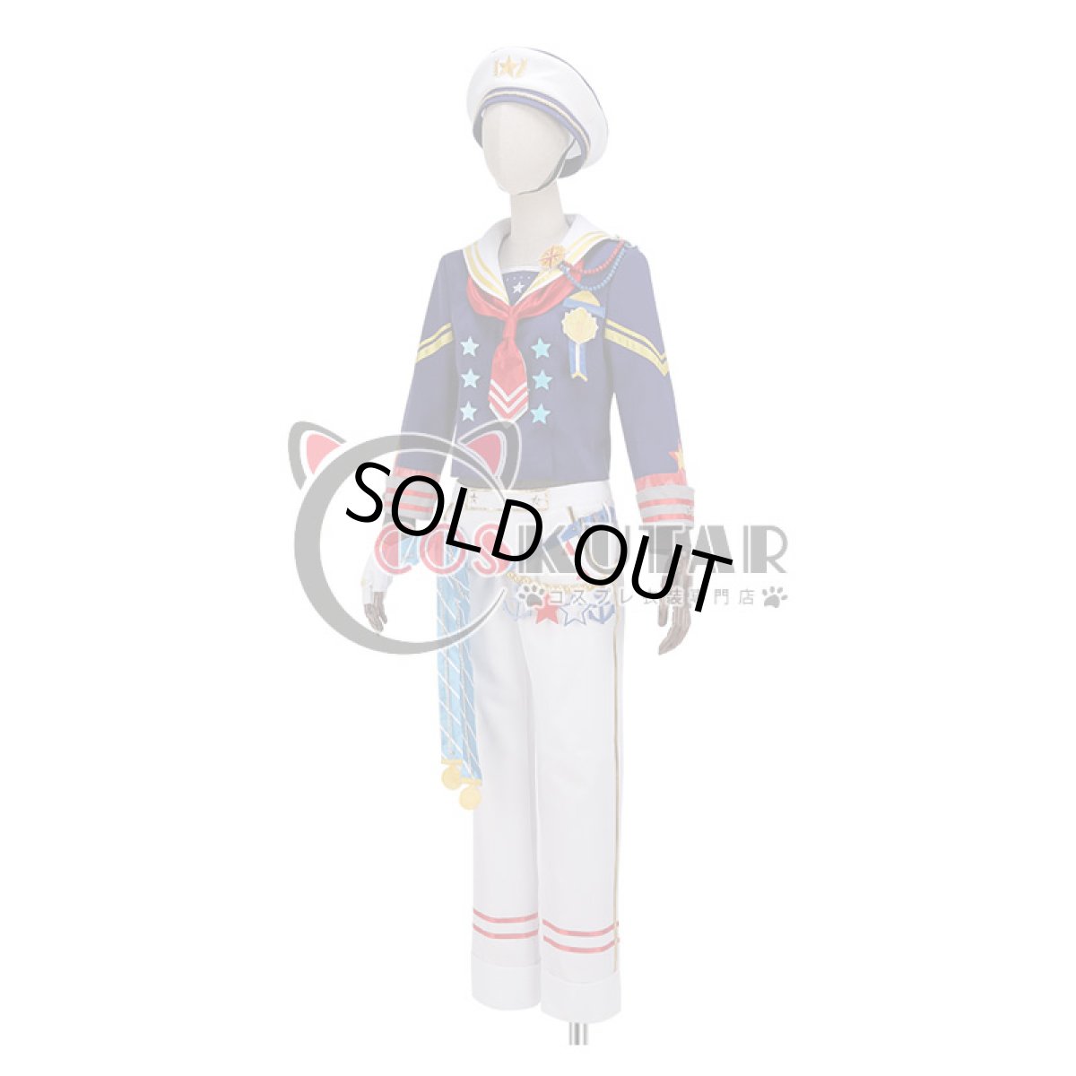 画像3: あんさんぶるスターズ！ 航海！早春のクルージングライブ 守沢千秋 コスプレ衣装 (3)