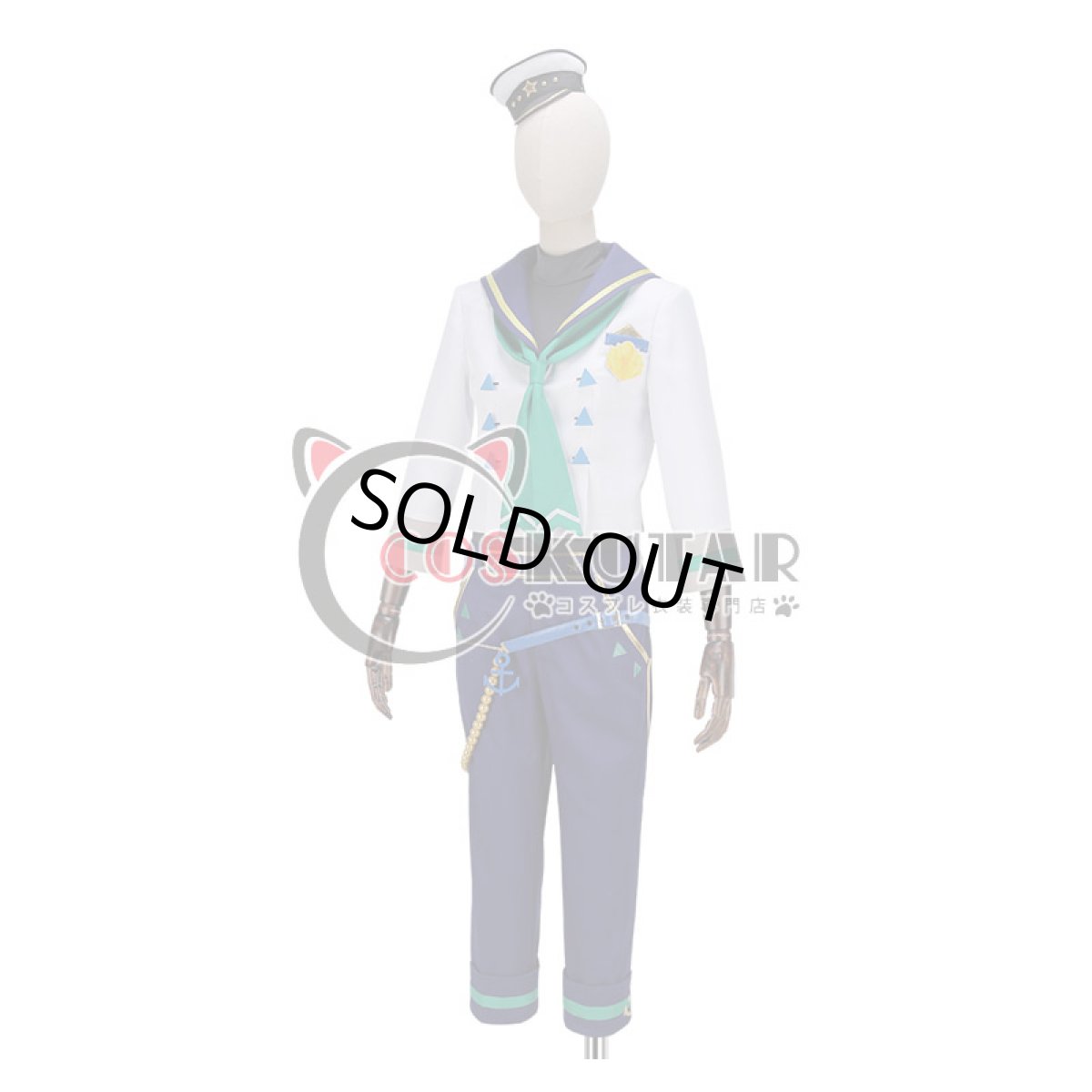 画像3: あんさんぶるスターズ！ 航海！早春のクルージングライブ 葵ゆうた コスプレ衣装 (3)