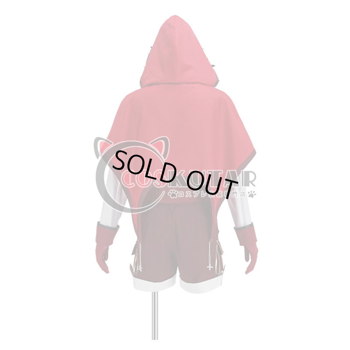 画像4: あんさんぶるスターズ スカウト！狼と赤ずきん 仁兎なずな 赤ずきん衣装 コスブレ衣装 (4)