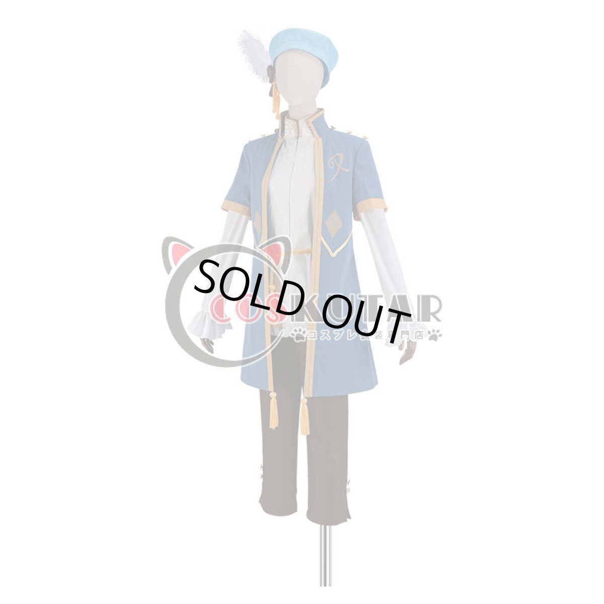 画像3: あんさんぶるスターズ！ 公演！悲喜劇のロミオとジュリエット 真白友也 コスプレ衣装 (3)