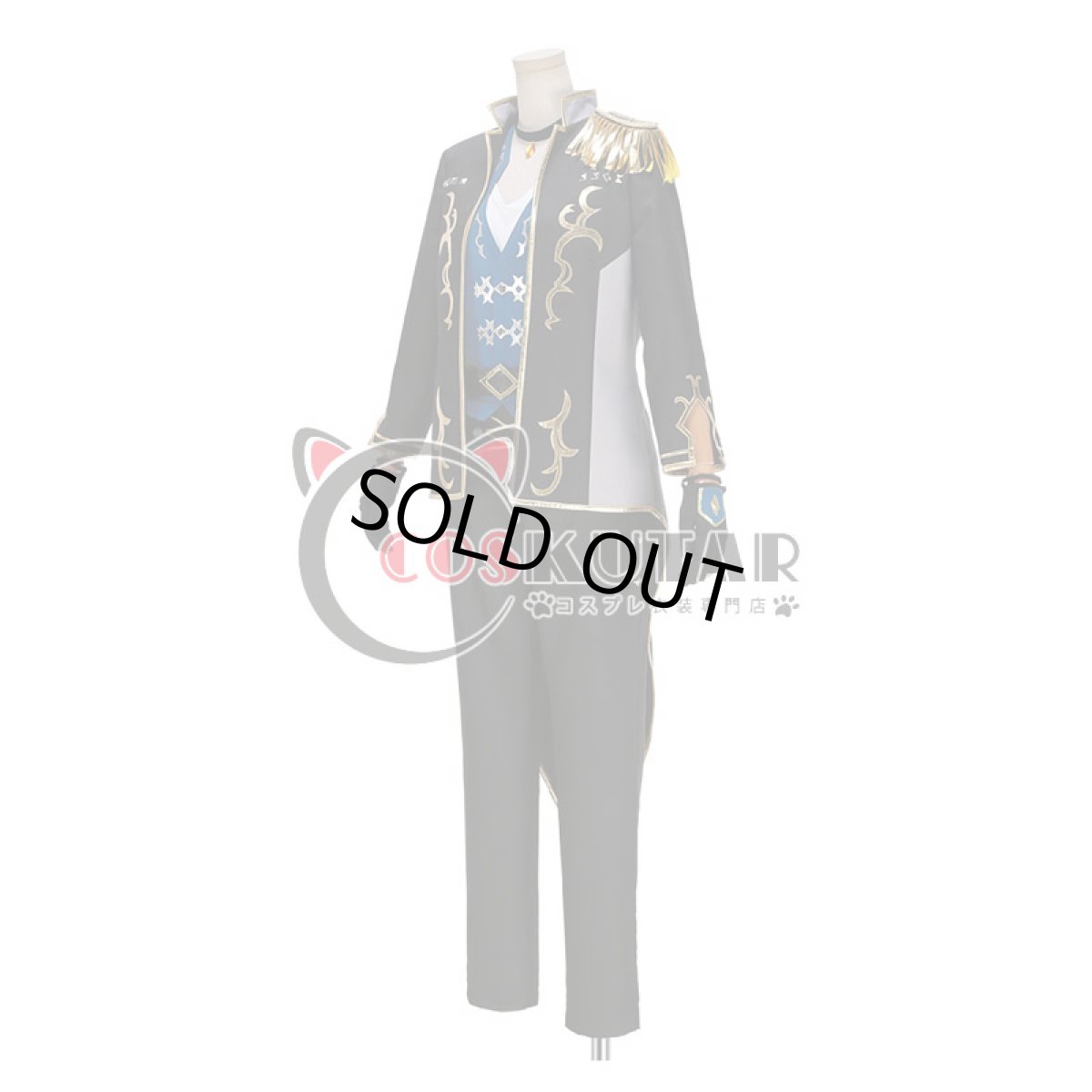 画像3: あんさんぶるスターズ! 奇跡☆決勝戦のウィンターライブ 乱凪砂 コスプレ衣装 (3)