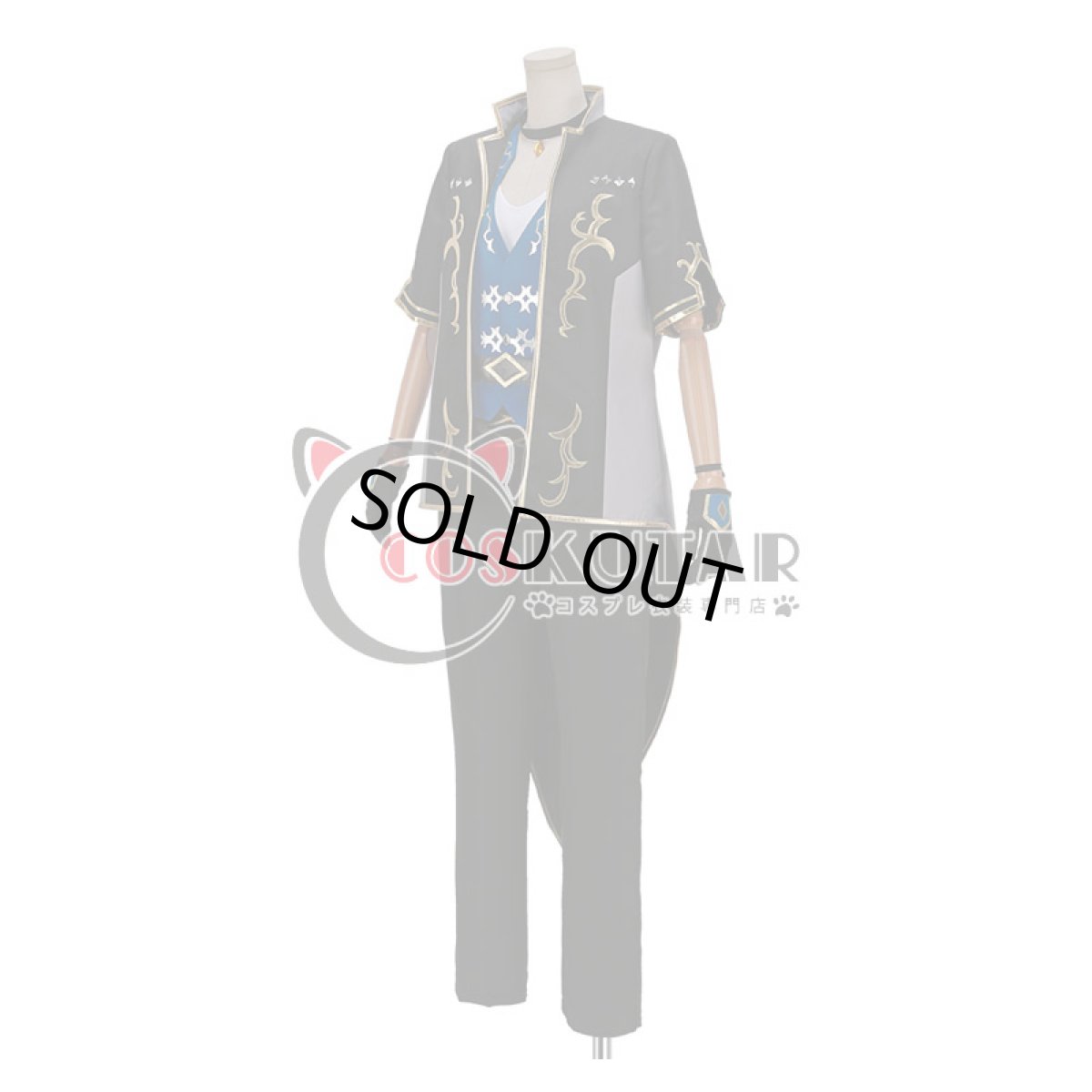 画像3: あんさんぶるスターズ！ 奇跡☆決勝戦のウィンターライブ 七種茨 コスプレ衣装 (3)