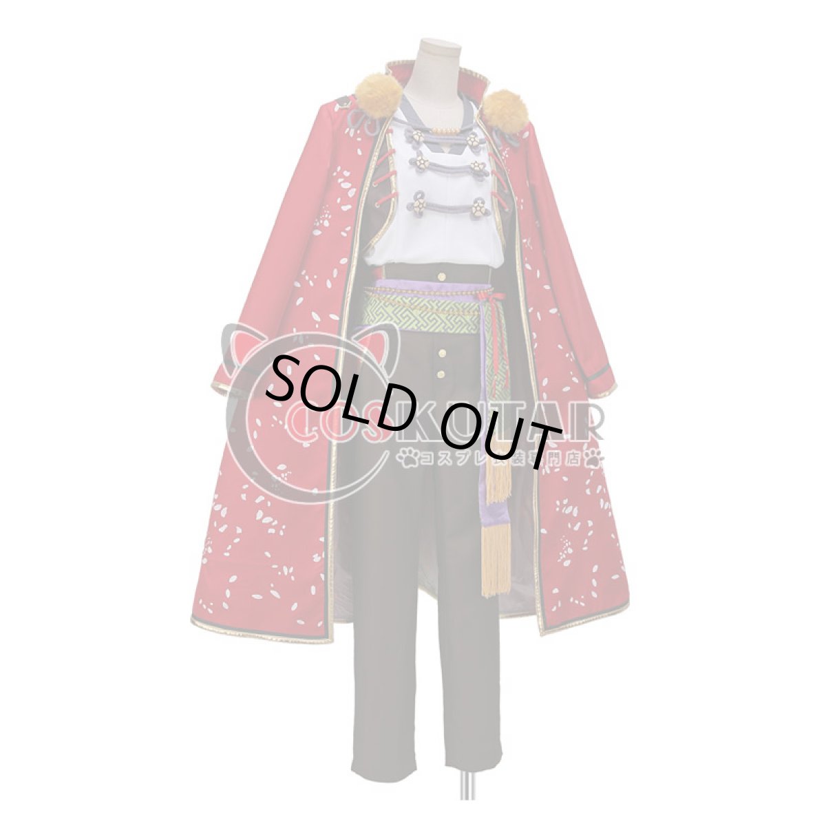 画像2: あんさんぶるスターズ！ デコレート?深紅のショコラフェス 蓮巳敬人 コスプレ衣装 (2)