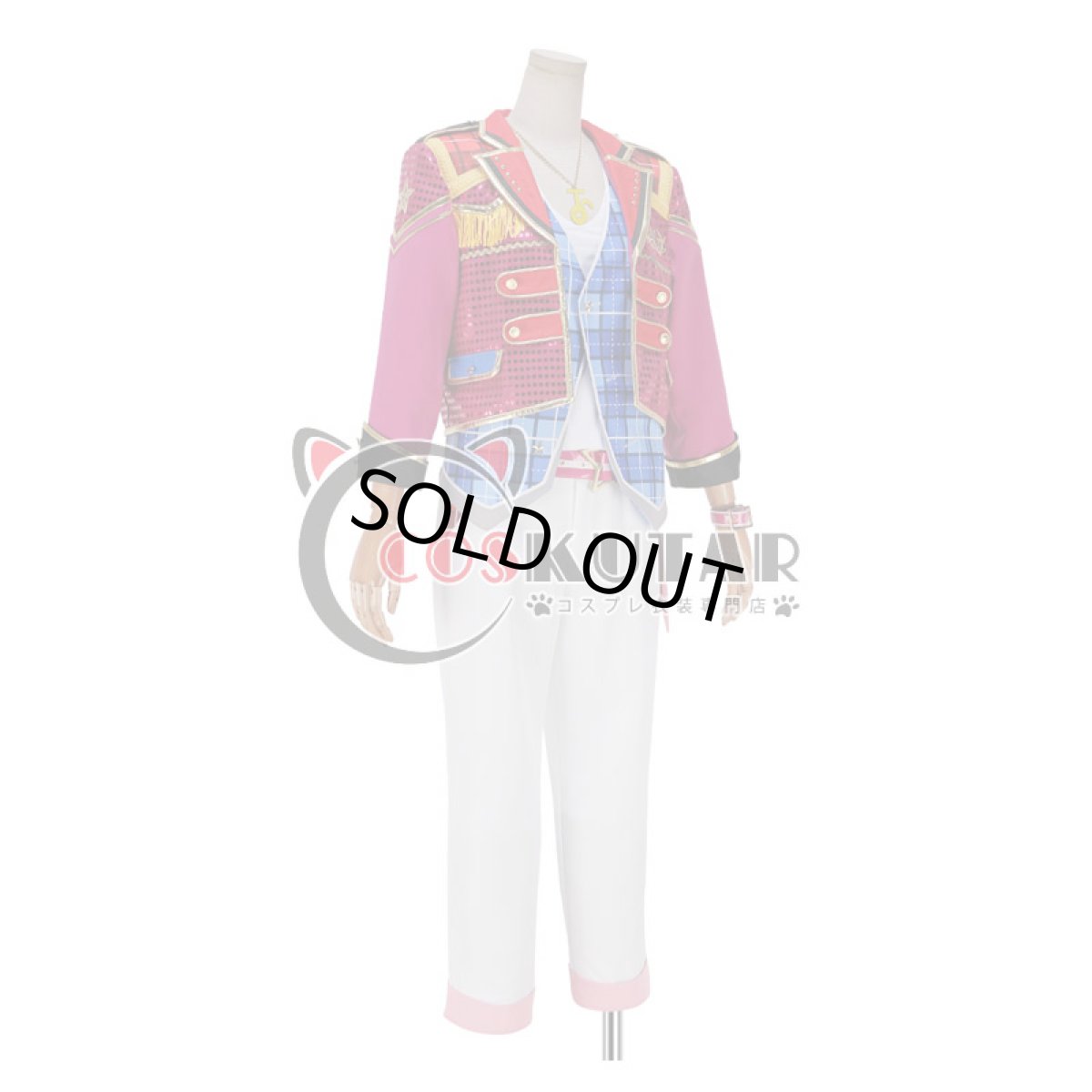 画像2: あんさんぶるスターズ！ 奇跡☆決勝戦のウィンターライブ 衣更真緒 コスプレ衣装 (2)